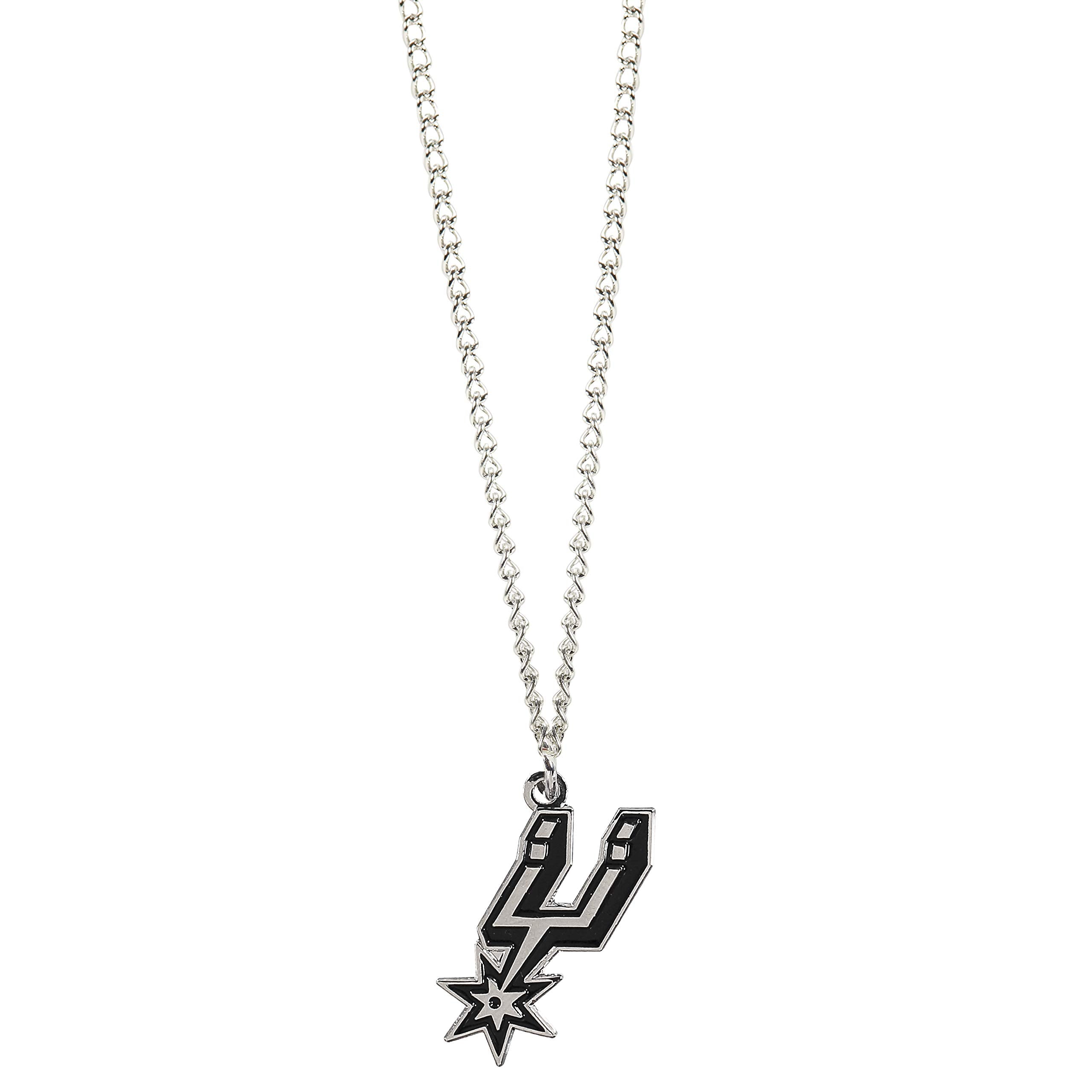 NBA San Antonio Spurs Team Logo Pendant Necklace, 4