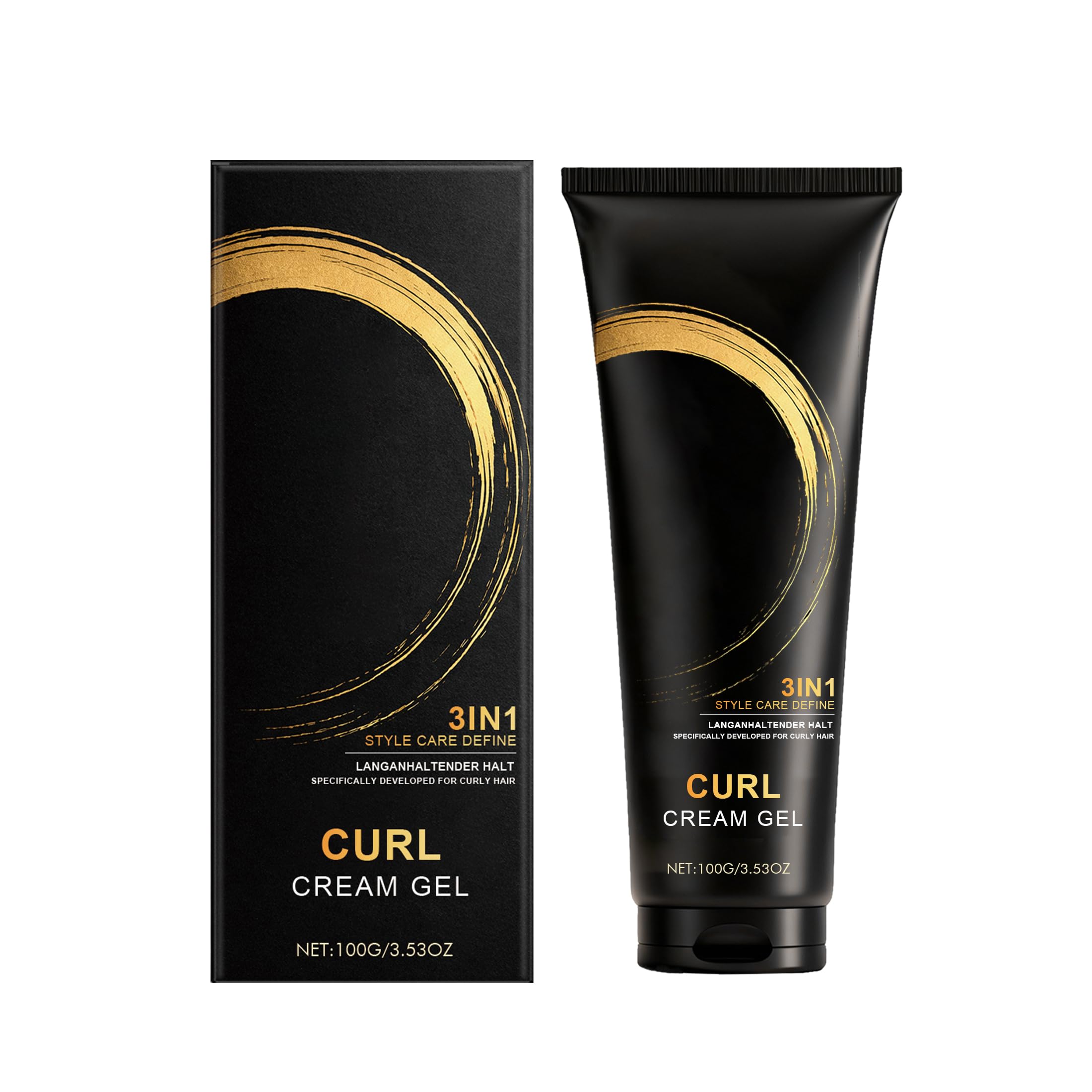 Curl Defining Cream  Professional Styling Treatment for Natural Curls & Waves  AntiFrizz, Volume Boosting Formula, LongLasti