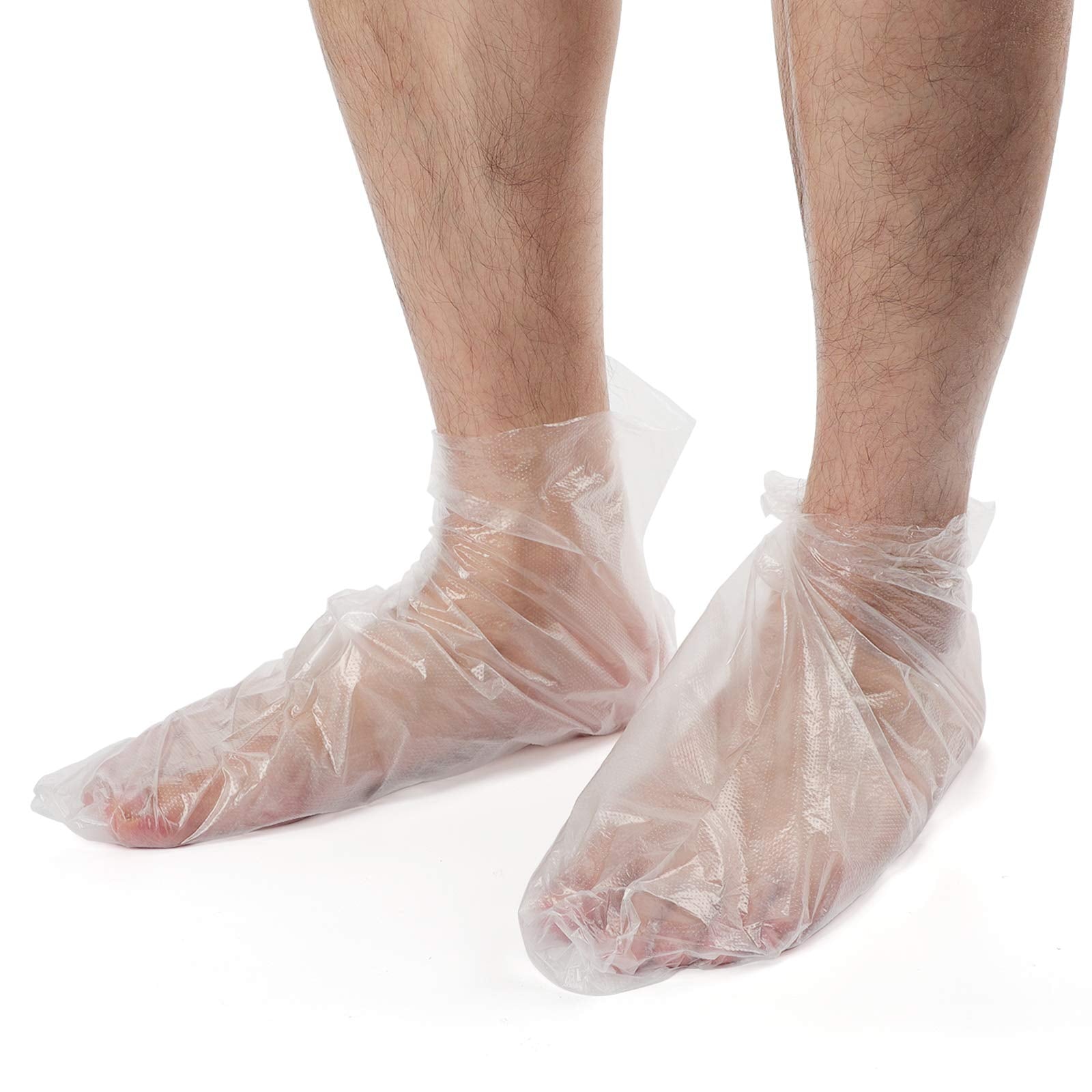 Segbeauty Extra Large Paraffin Wax Liners, 200Pcs Plastic Paraffin Wax Mitts Booties Bags For Moisturizing, Paraffin Baths Glove