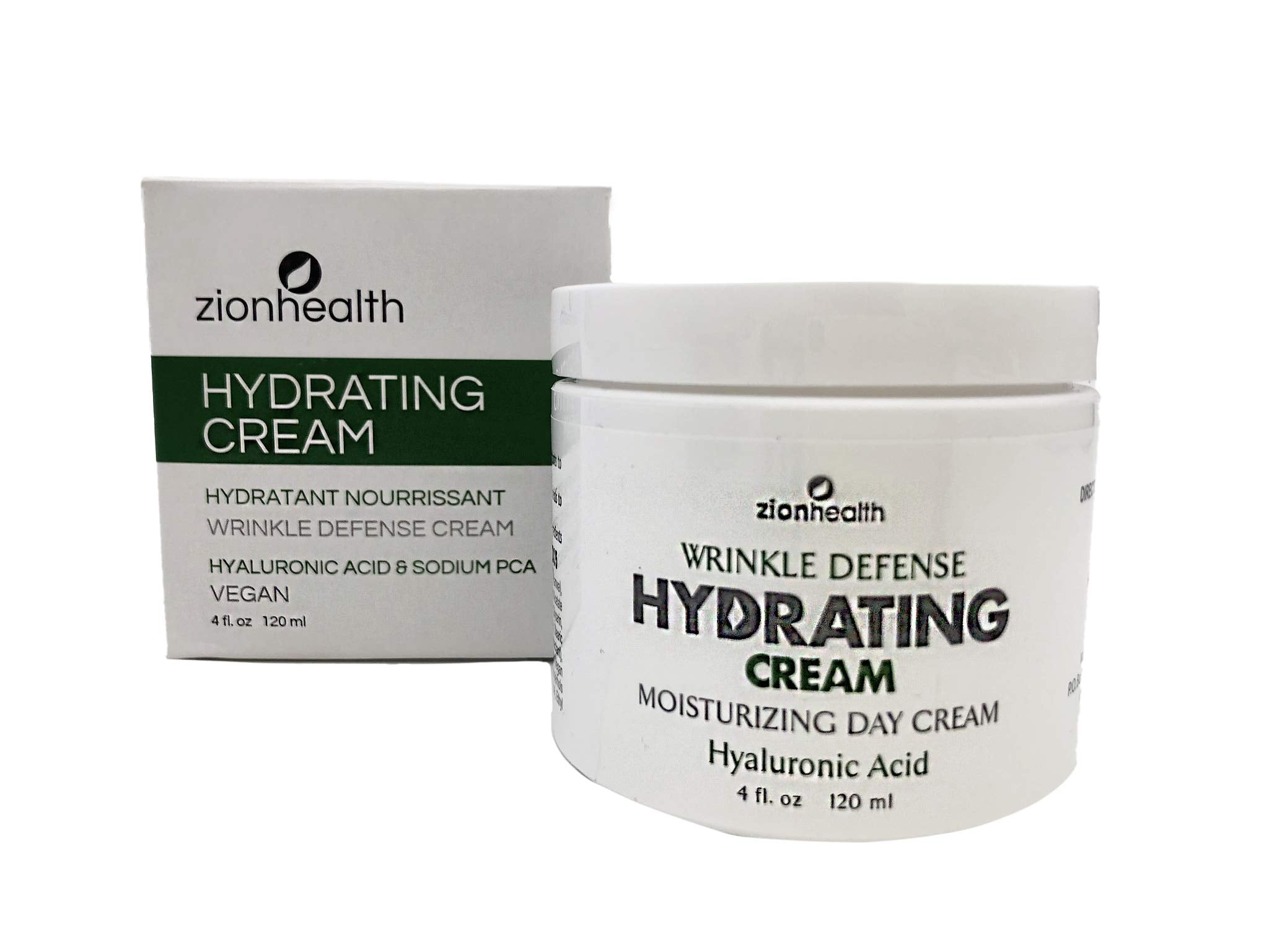 Zion Health Adama Minerals Wrinkle Defense Cream: Hyaluronic Acid