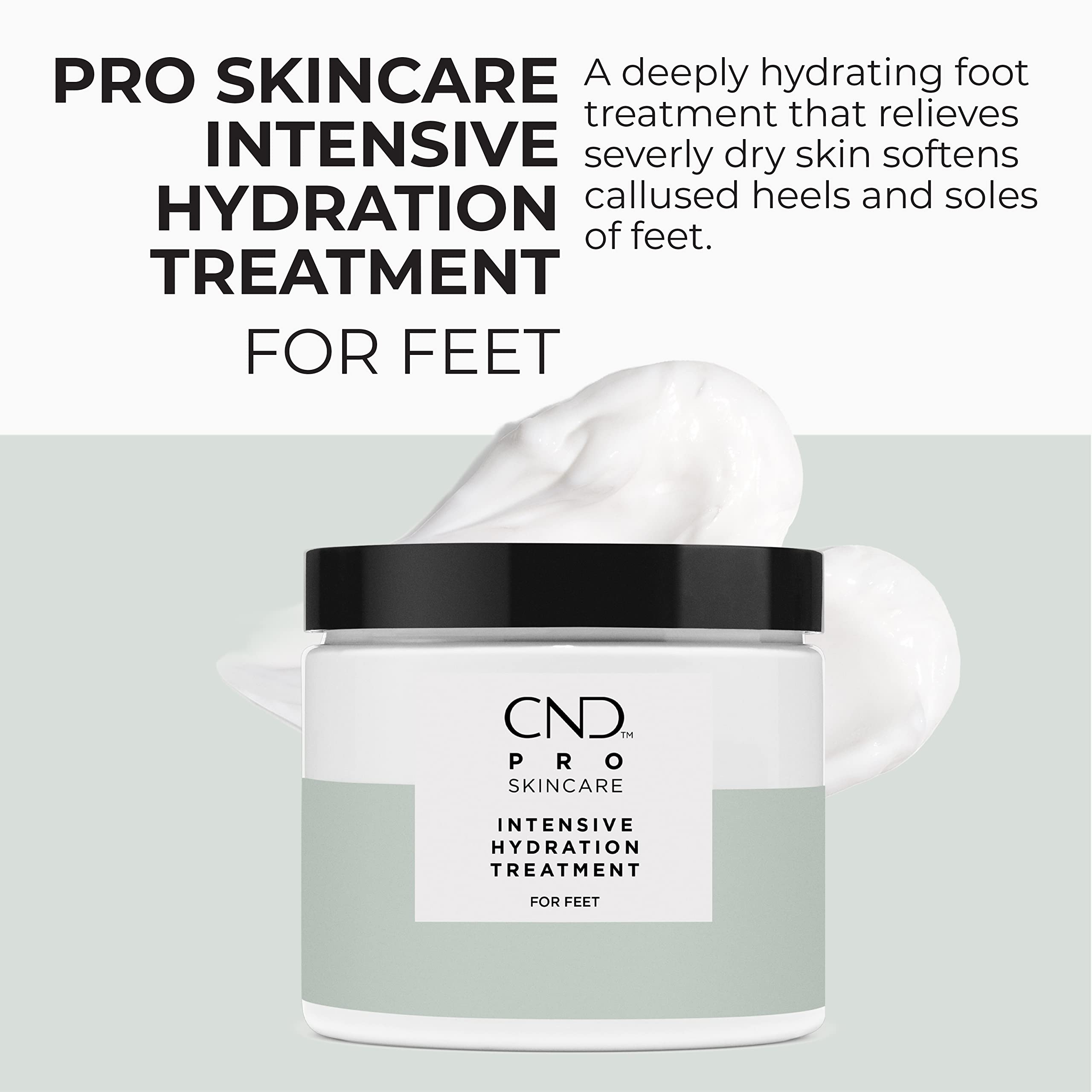 Cnd Pro Skincare Intensive Hydration Treatment For Feet, Relieves Severely Dry Skin On Soles And Heels, 15 Fl Oz