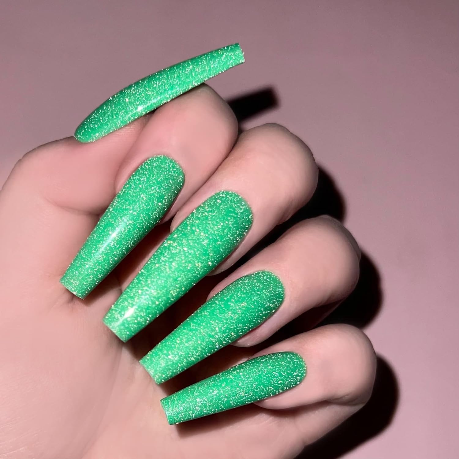 KIARA SKY Diamond FX Reflective Gel Polish 0.5 fl oz, Keep Palm