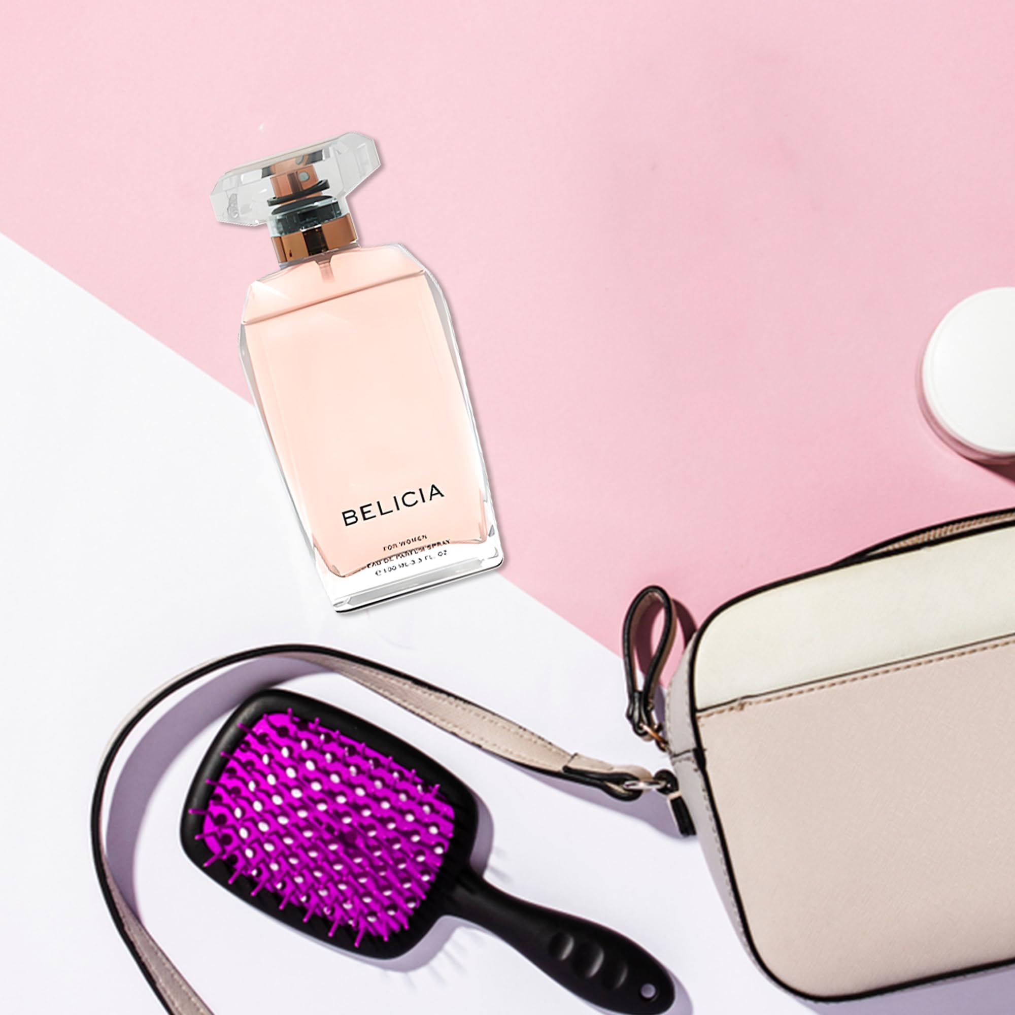 A Center Belicia For Women Eau De Parfum Spray For Women,Wonderful Gift,Gourmand Fragrance,Daytime And Casual Use,For All Skin T