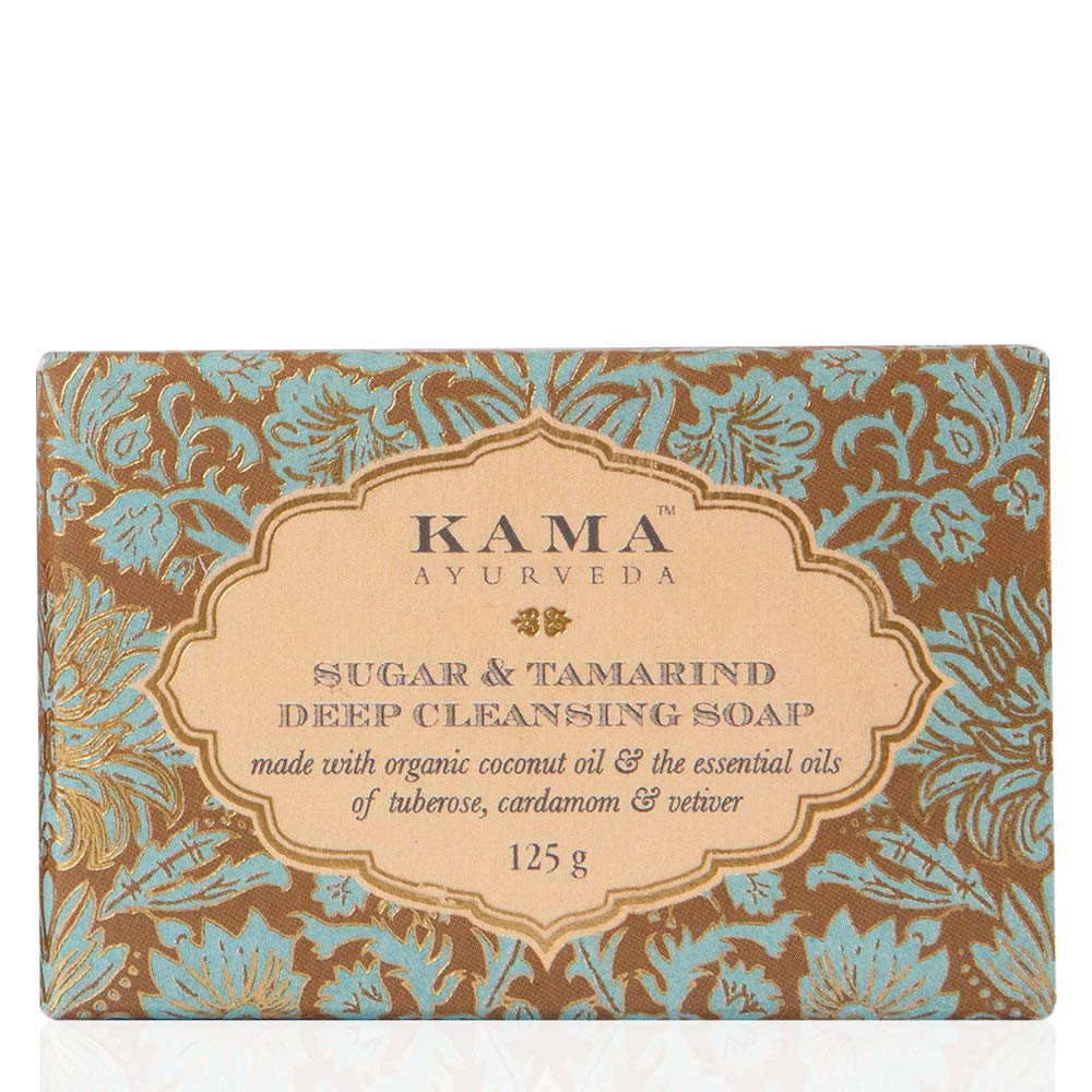 Kama Ayurveda Ayurvedic Deep Cleansing Soap, Sugar and Tamarind, 125g