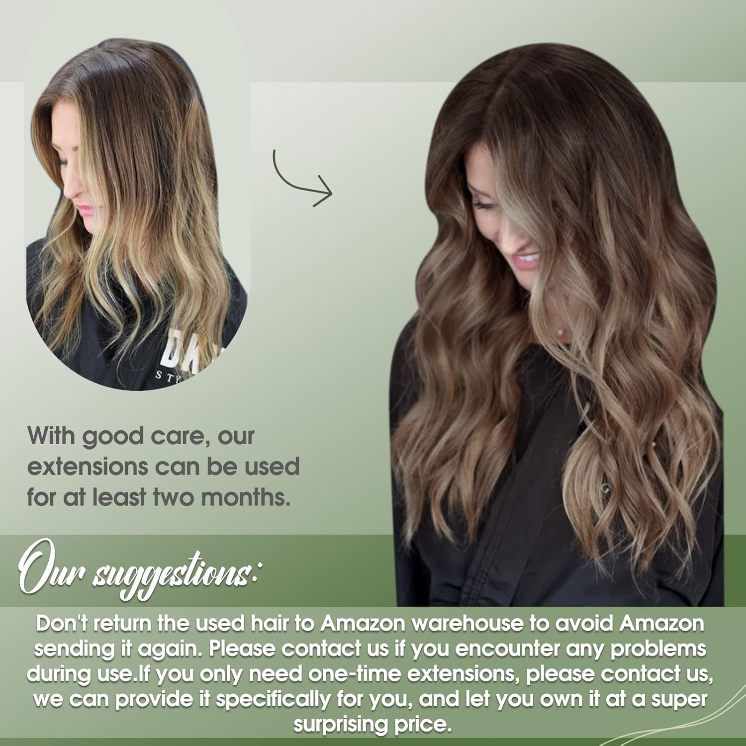 Hetto Balayage Brown Hair Extensions Clip In Human Hair Dark Brown To Caramel Blonde And Brown Human Hair Clip In Extensions 20