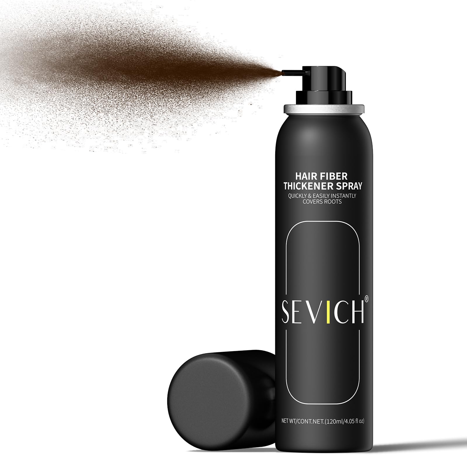 Sevich Hair Fiber Spray for Thinning Hair  Hair Building Fibers Instant Thickening for Men & Women, Waterproof & Sweatproof Roo