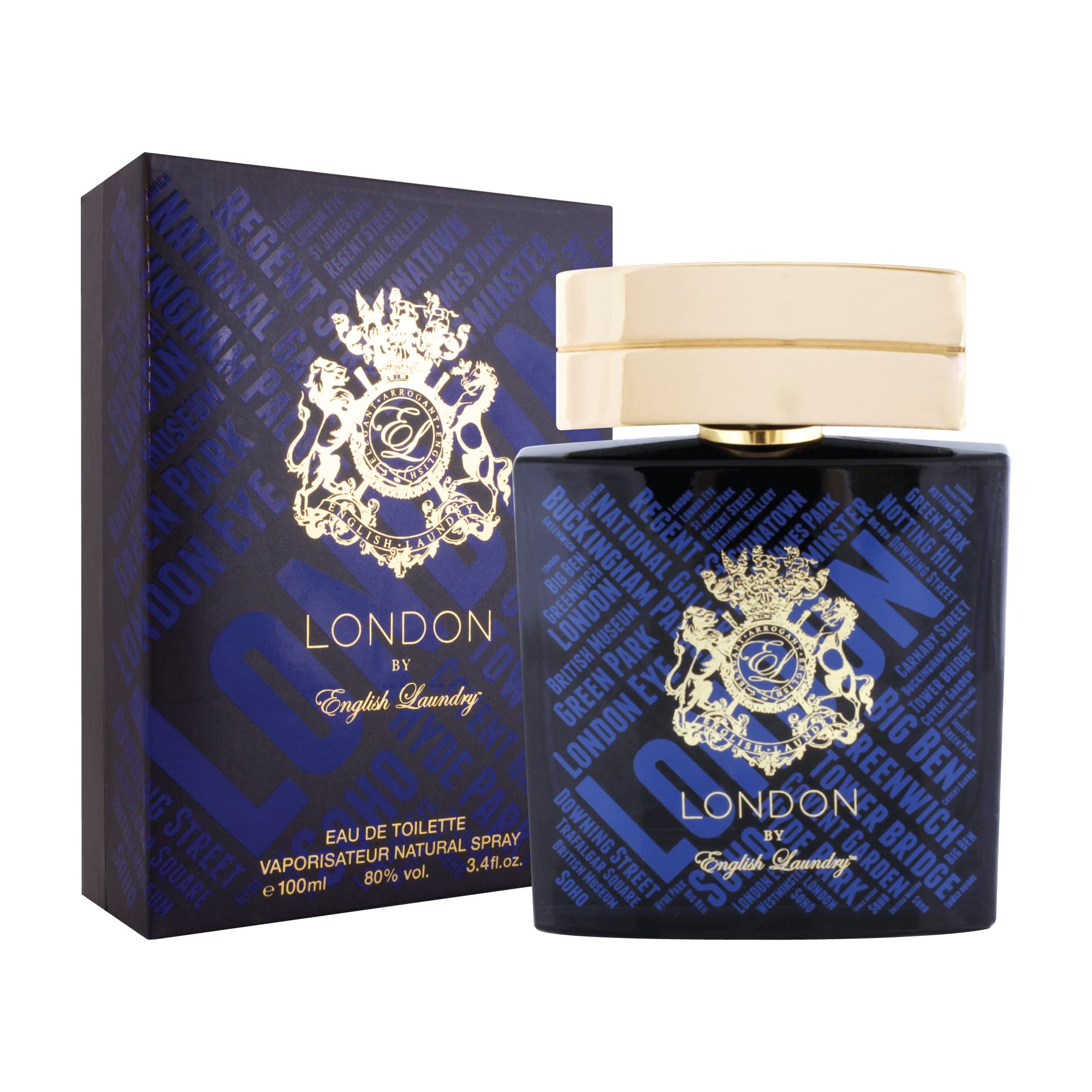 London By English Laundry, 3.4 Oz Eau De Toilette Spray For Men
