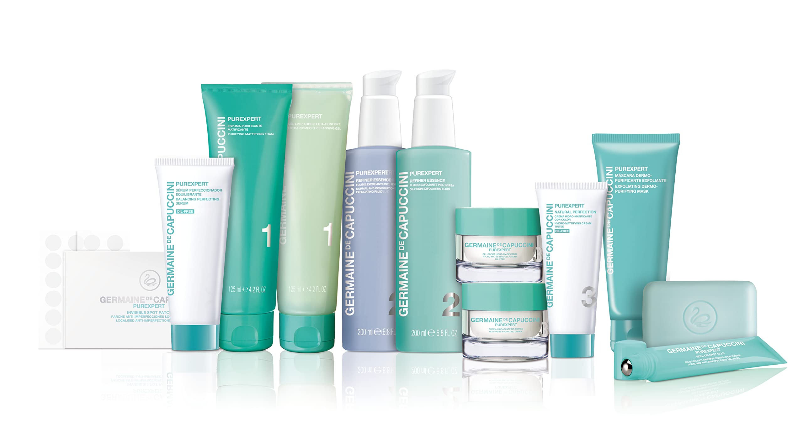 Germaine de Capuccini - Purexpert I Extra-Comfort Cleansing Gel - Normal and Combination Skin - Gently cleanses and purifies - M