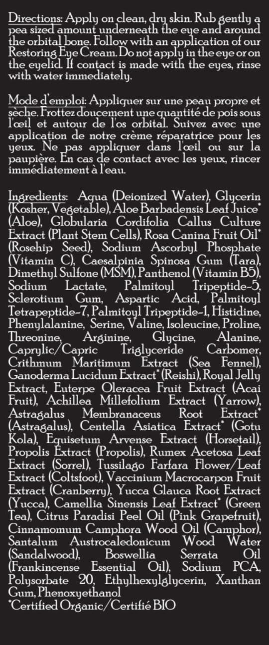 Brickell Men'S Dark Circle Under Eye Treatment Serum For Men, Natural And Organic Eye Gel To Firm Men'S Wrinkles, Reduce Dark Ba