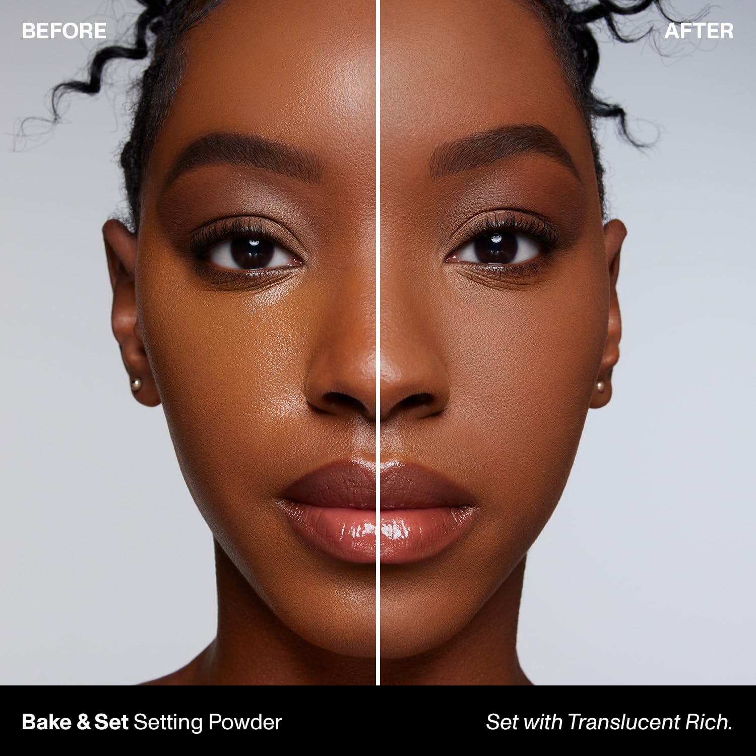 Morphe Bake & Set Translucent Setting Powder - Lightweight, Talc-Free Finishing Powder for Face Makeup with a Soft, Natural Fini