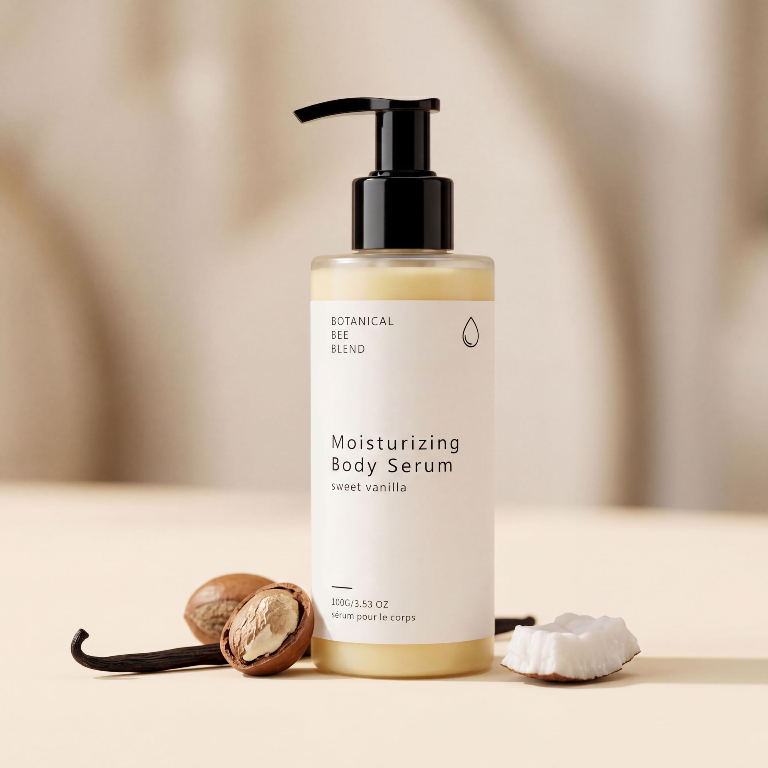 WestShiny Botanical Bee Blend Body Serum, Body Oil Moisturizer, 3.53 Fl Oz