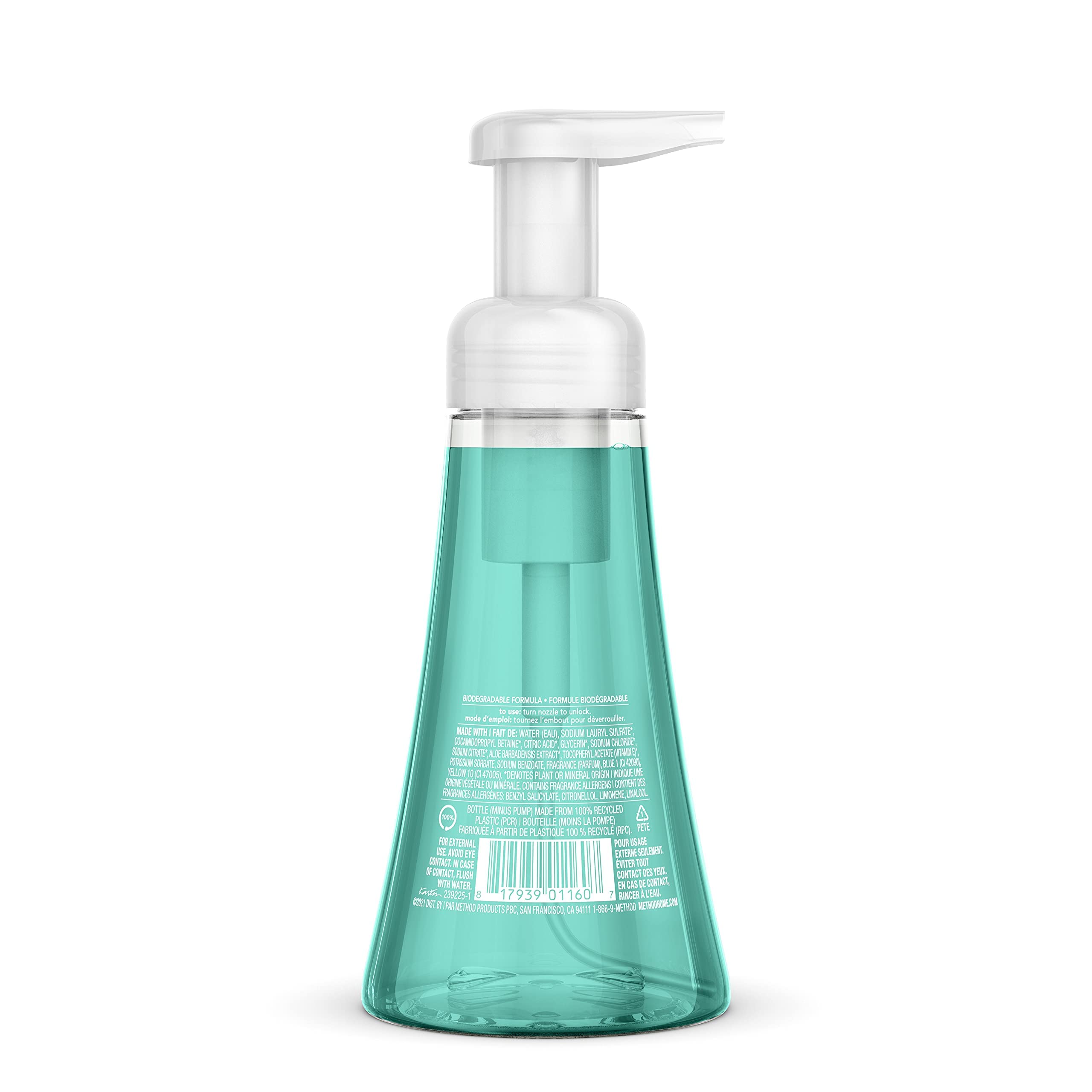 Method Foaming Hand Soap, Waterfall, Biodegradable Formula, 10 Fl Oz (Pack Of 1)