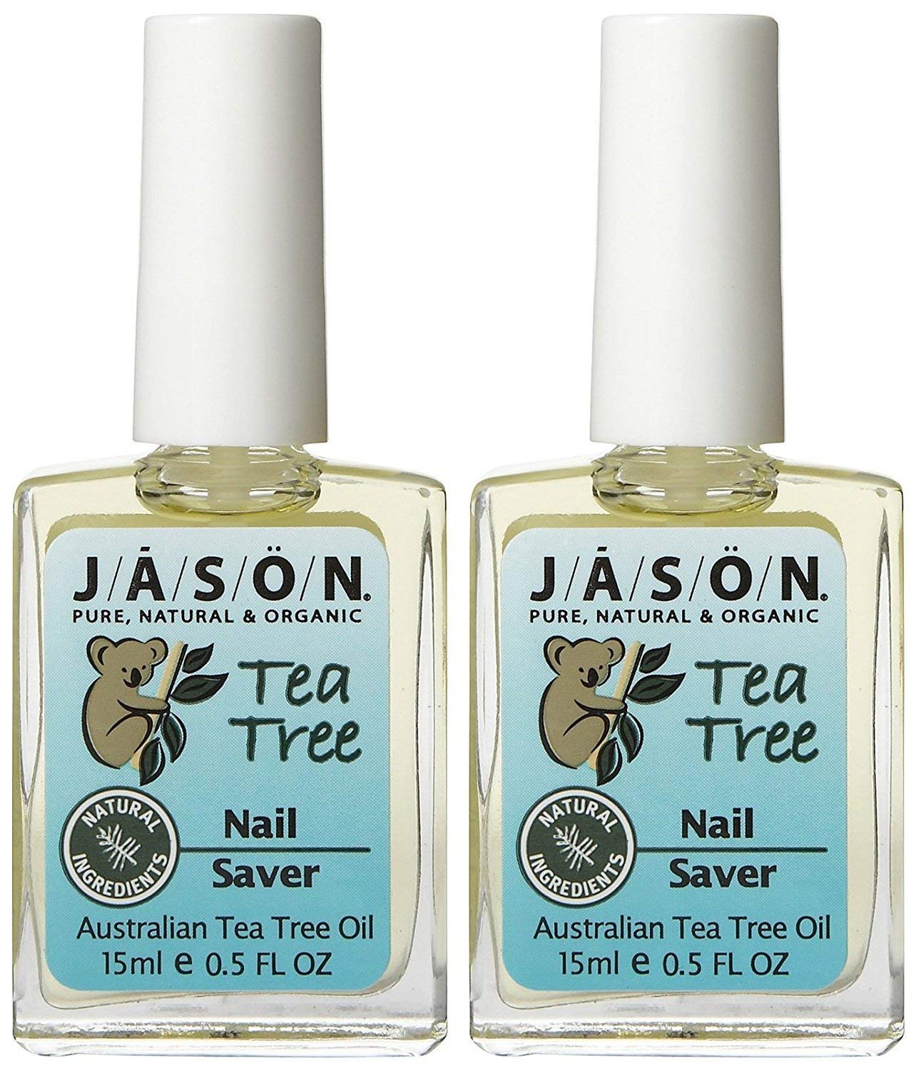 Jason Tea Tree Oil Nail Saver - 0.5 oz - 2 pk