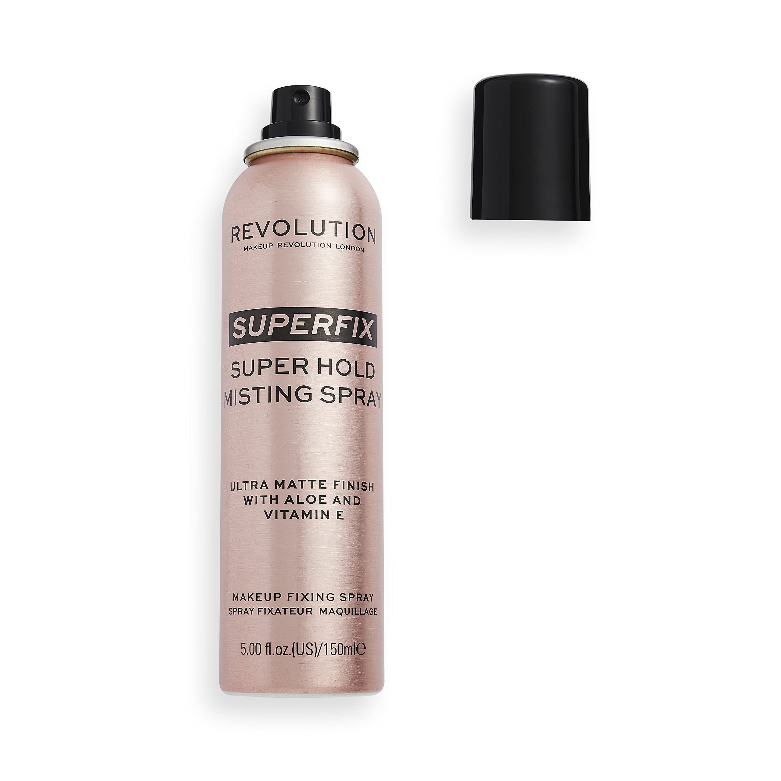 Makeup Revolution Super Fix Misting Spray, Setting Spray, Stay Matte All Day Long, Vegan & Cruelty Free, 50Ml