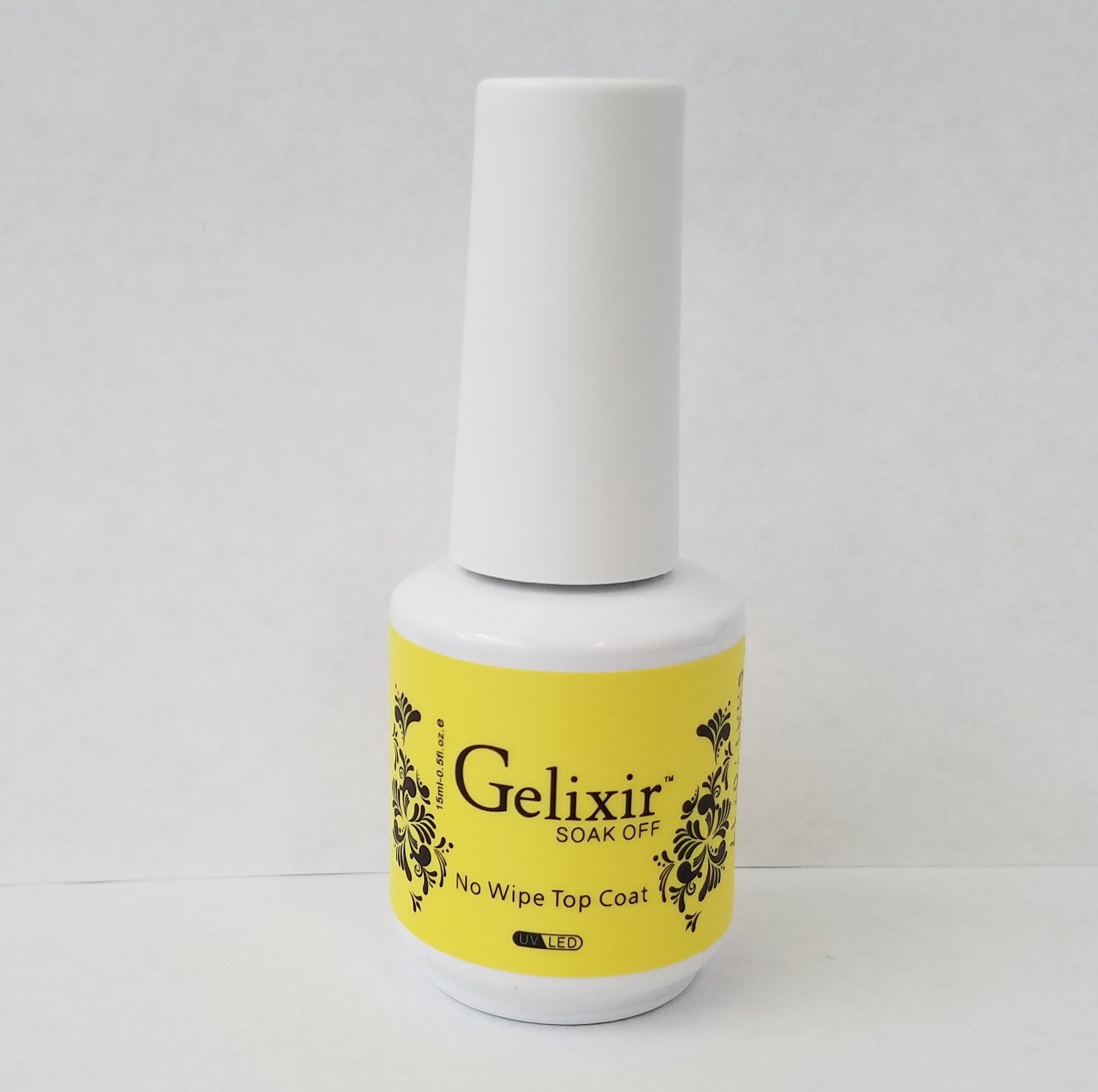 GELIXIR  Soak Off Gel Nowipe Top Coat  .5 Oz / 15 mL