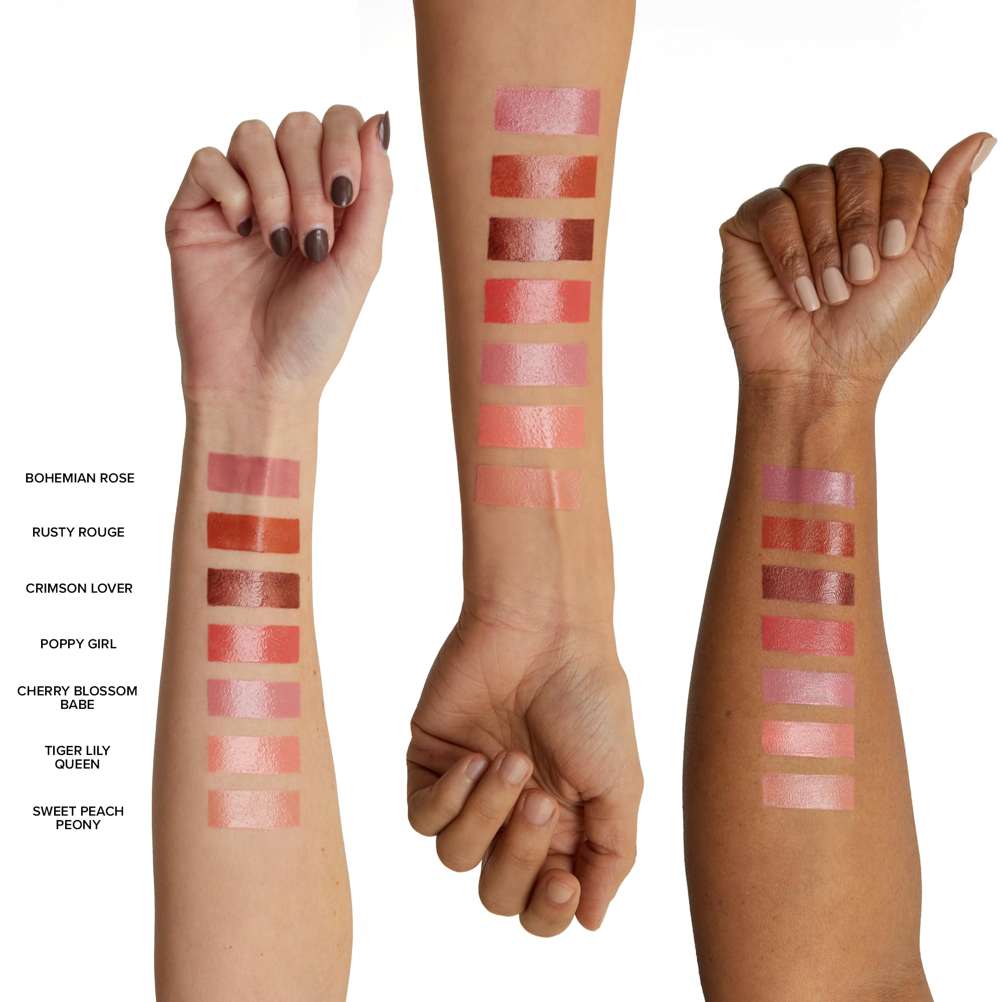 Nudestix Nudies Bloom Dewy and Radiant Cream Blush 3-in-1 All Over Face Colour For Cheeks, Eyes and Lips w/Blending Brush (Sweet