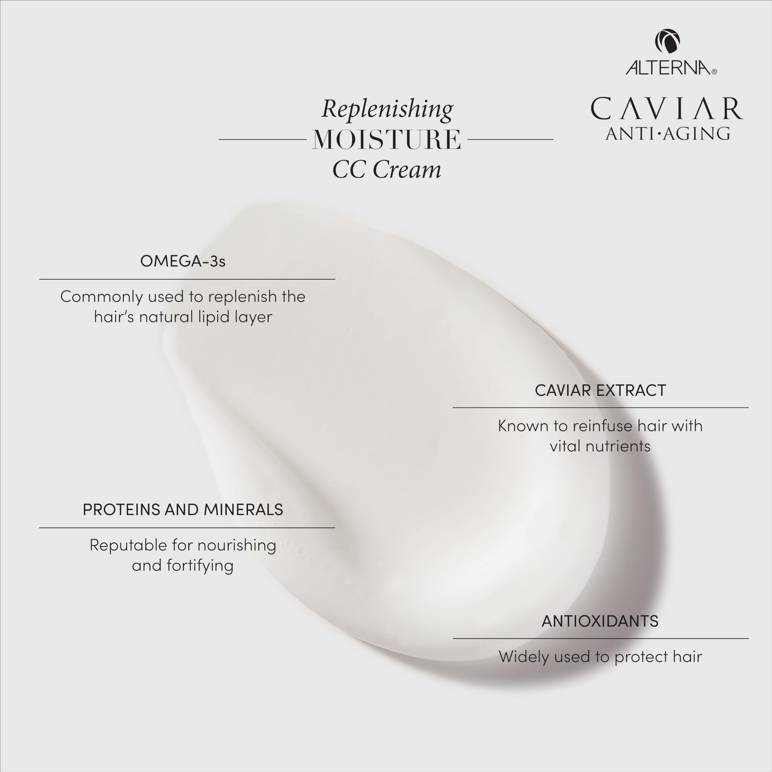 Alterna Caviar Anti-Aging Replenishing Moisture CC Cream, 5.1 Ounce (Pack of 1)
