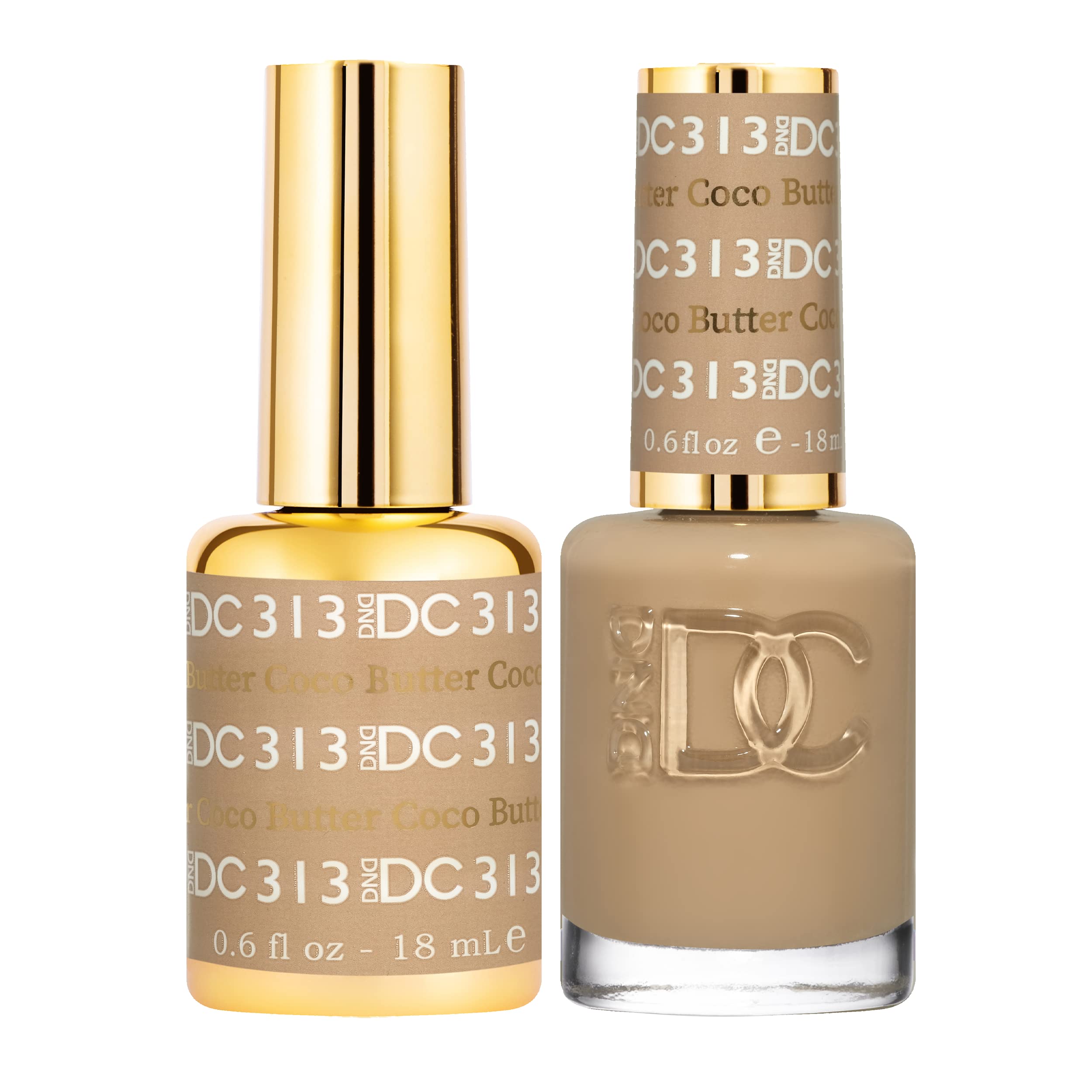 DND DC GEL DUO 313 COCO BUTTER