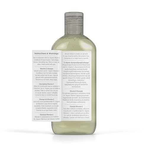 Organic Doctor Organic Vitamin E Shampoo, 9 floz
