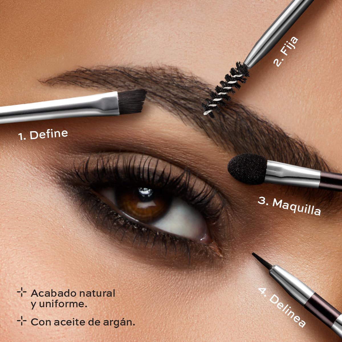 L'BEL - Perfecting Kit for Perfect Brows and Eyes 4.4g