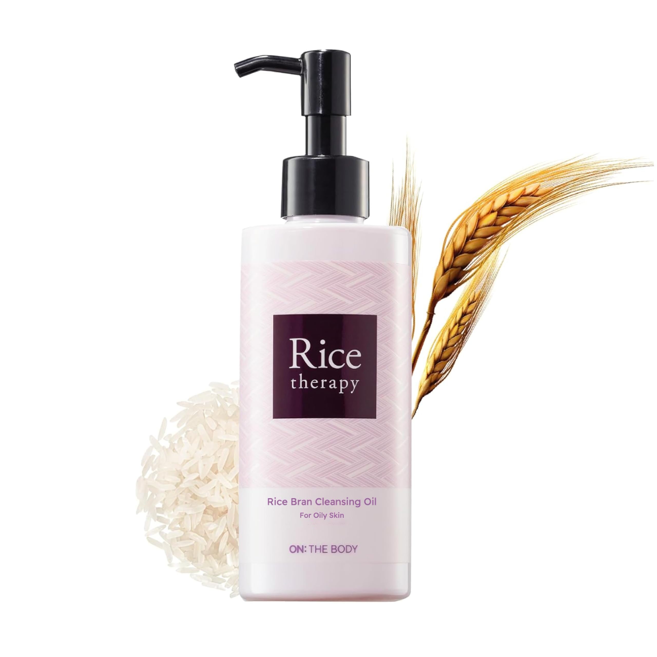 Veilment Rice Therapy Cleansing Oil (6.8Fl Oz) - Waterproof Makeup Remover, Deep Cleanser For Oily Skin. Gentle Formula, Residue