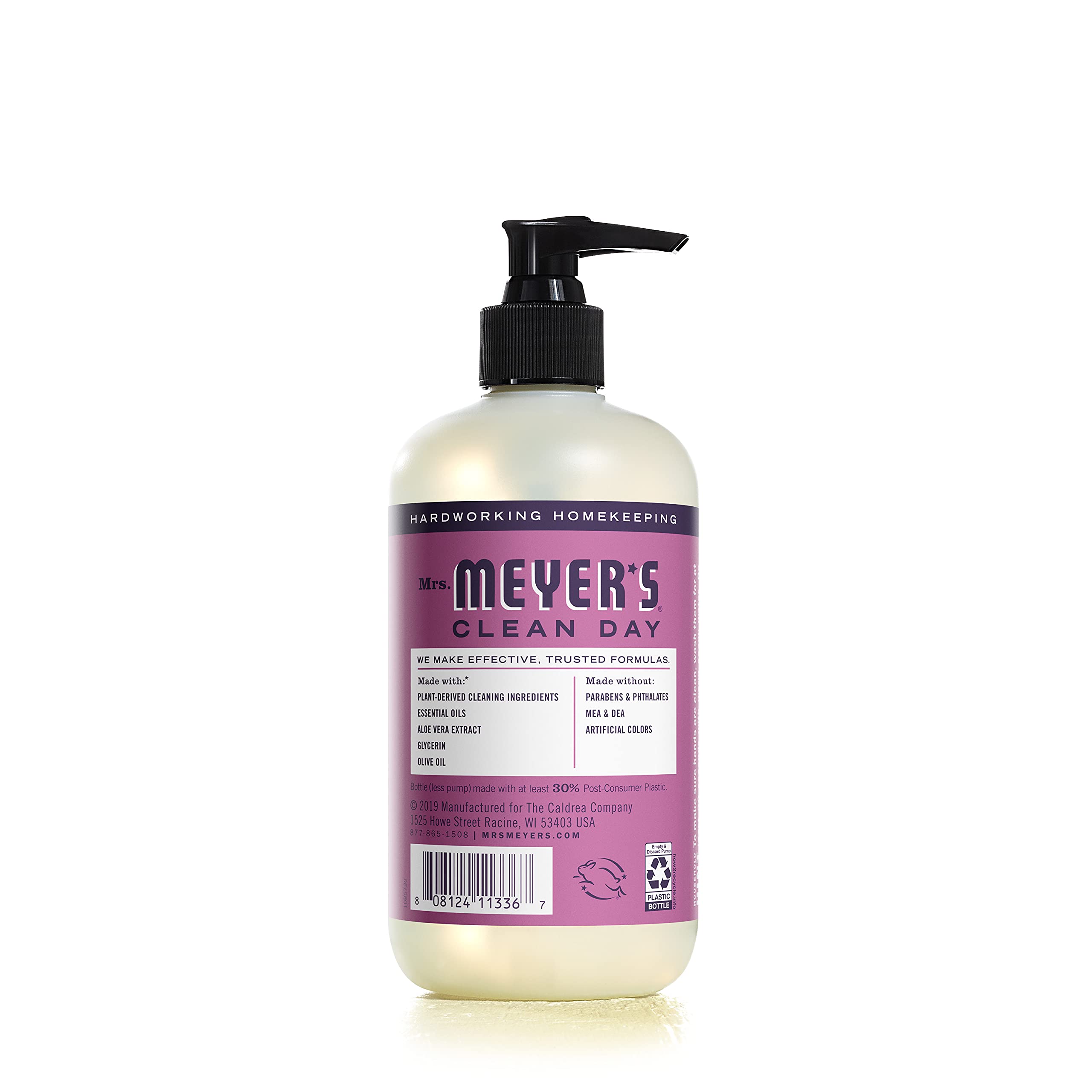 Mrs. Meyers Clean Day Hand Soap, Plumberry, Made With Essential Oils, 12.5 Oz