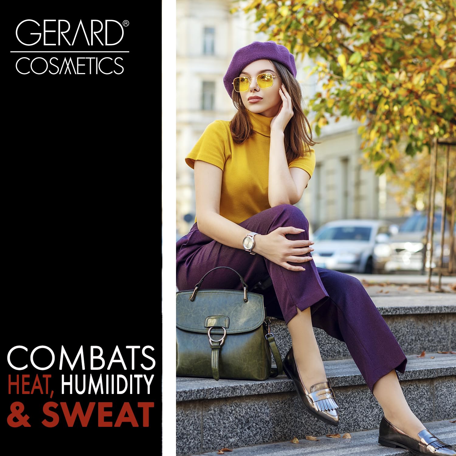 Gerard Cosmetics Makeup Setting Spray Mini (Lavender) | Slay All Day Scented Makeup Finishing Spray | Oil Control, Matte Finish,