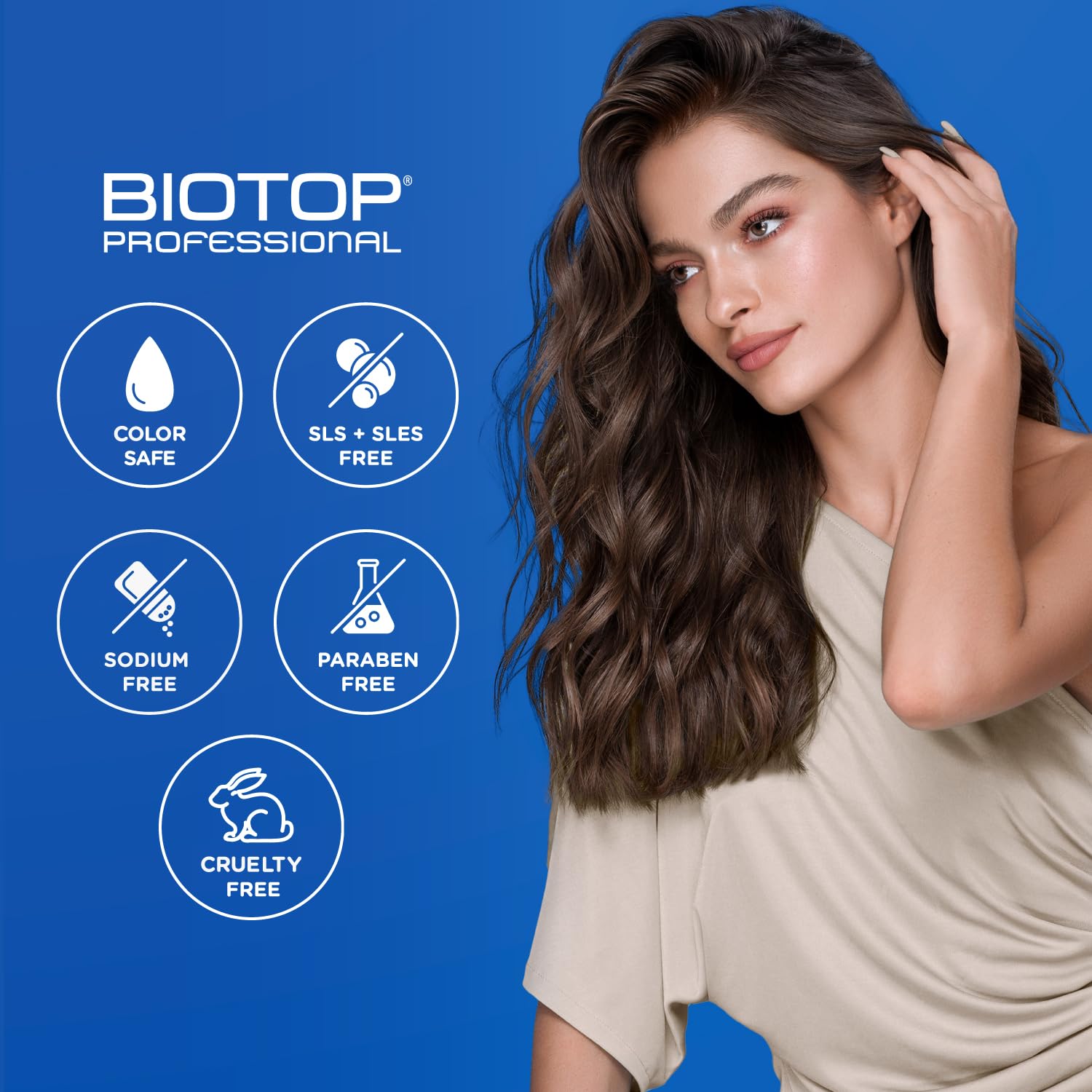 Biotop Professional 04 Hair Loss Shampoo - Made with Biotin, Red Clover and Citric Acid - Strengthening for Hair Repair - For Sh