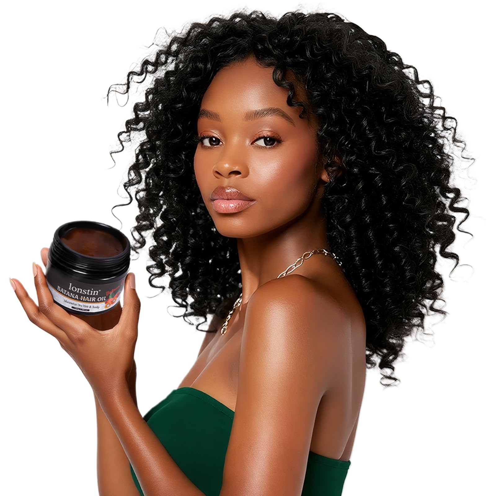 Batana Oil For Hair Growth lonstin Natural Batana Oil Hair For ThickerLooking, Smooth & Lustrous Hair Daily Scalp & Hair Care F