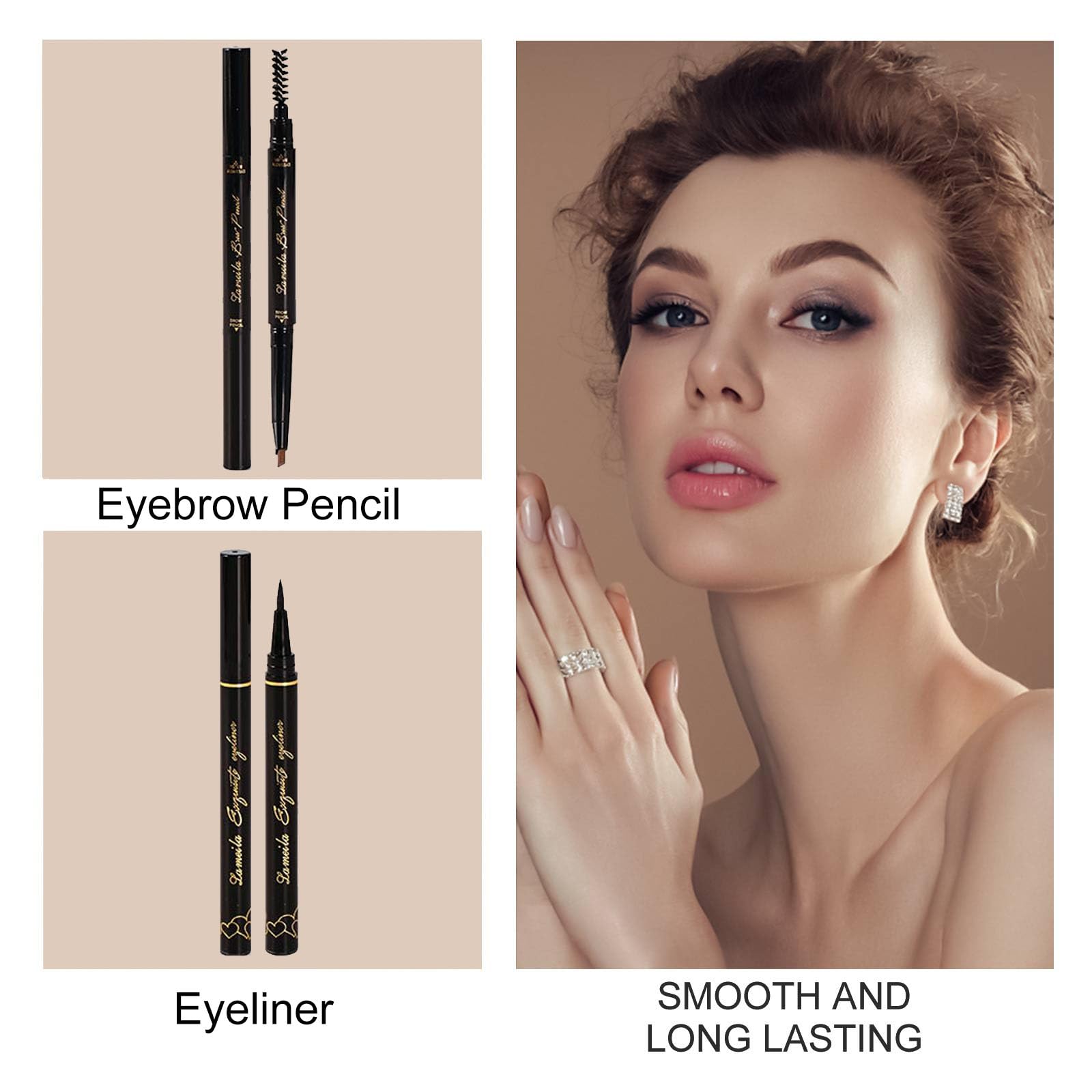 Aolikoko All In One Makeup Kit For Women - Full Professional Kit With Pressed Powder, Blush, Eyeliner, Eyeshadow, Mascara, Lip G