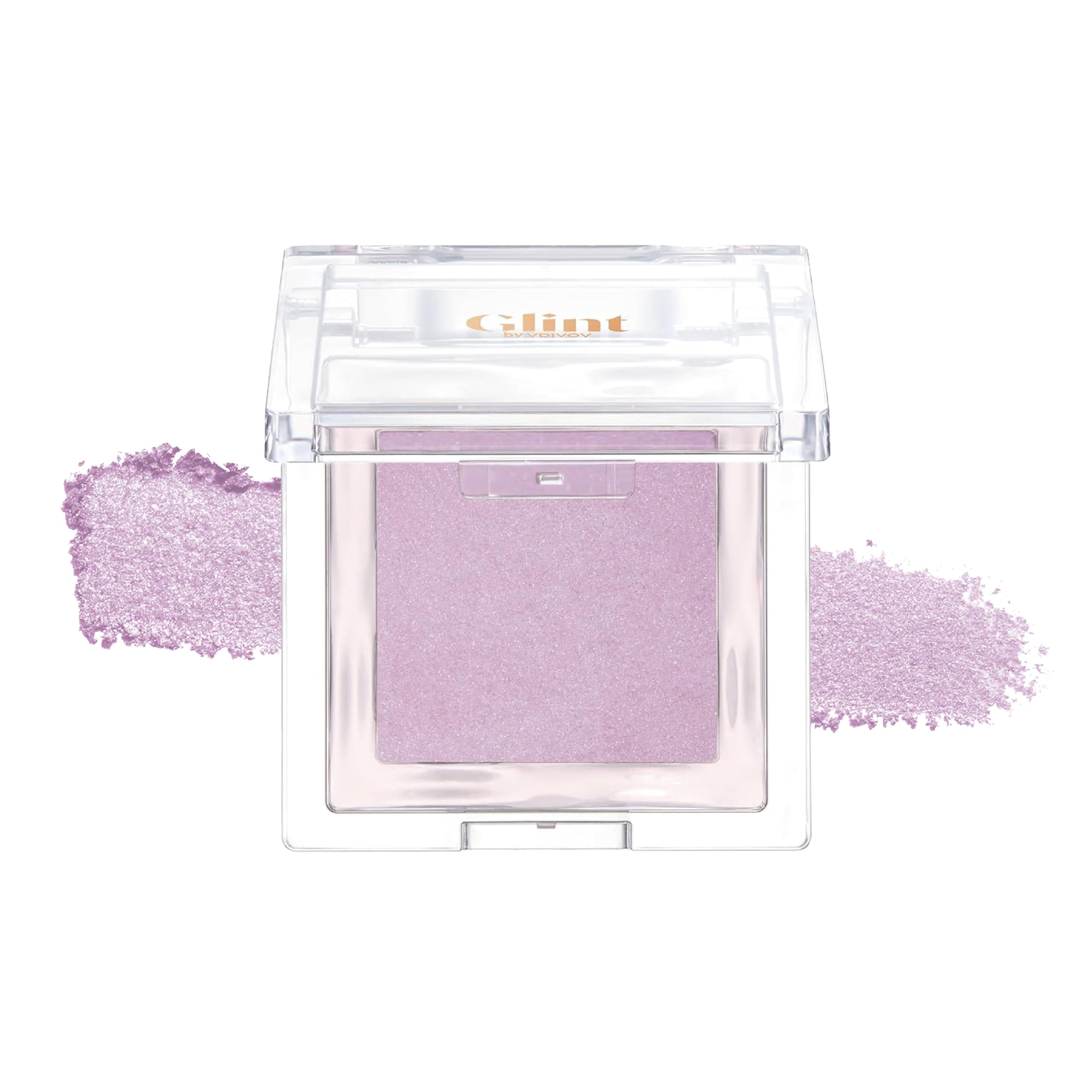 Glint Baked Blush (Pale Lilac, 0.08oz) - Long-Lasting, All-Day Face Blush Powder for a Natural Look. Korean Skin Care, Korean Ma