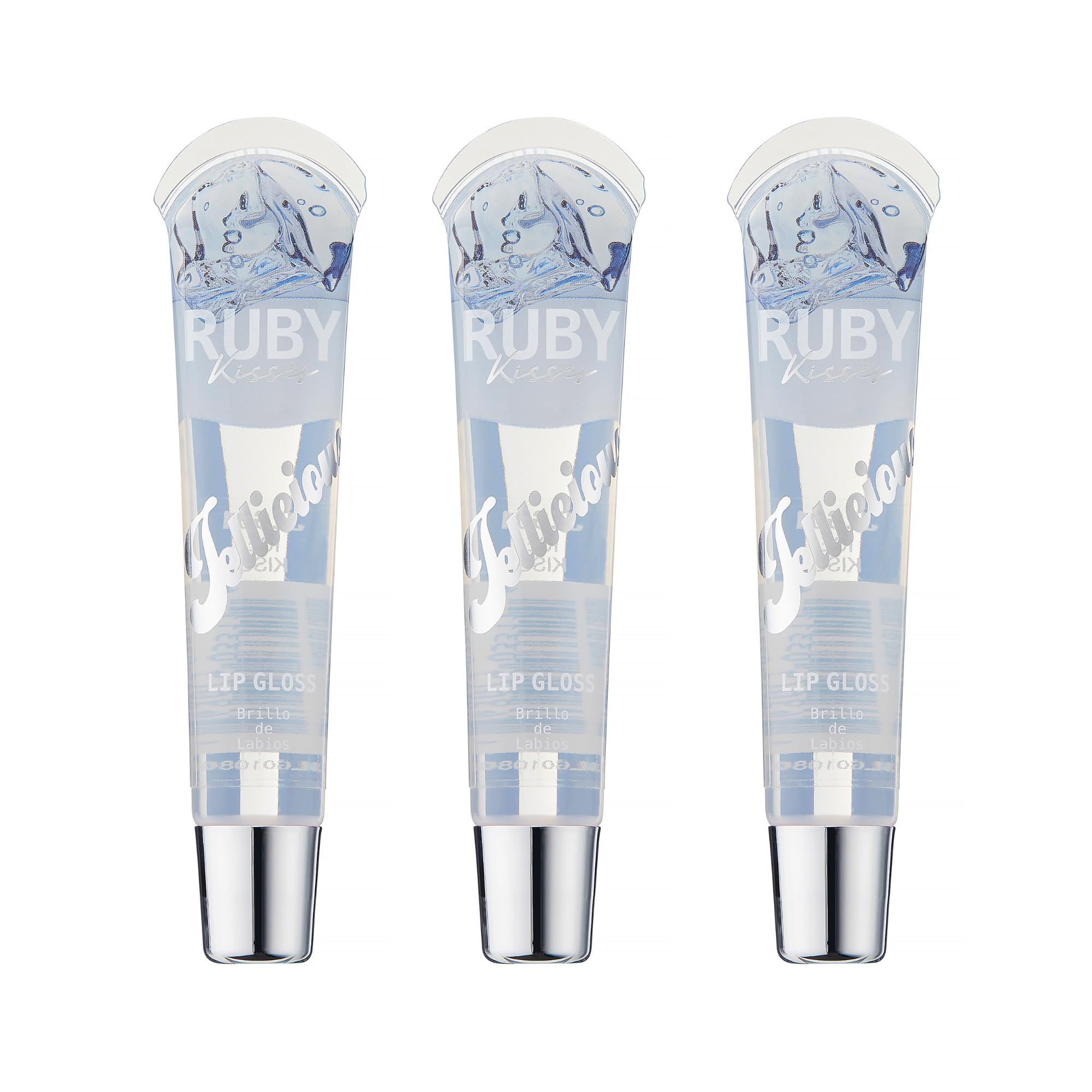 Ruby Kisses Jellicious Mouth Watering Lip Gloss Jlg01 (3 Packs)