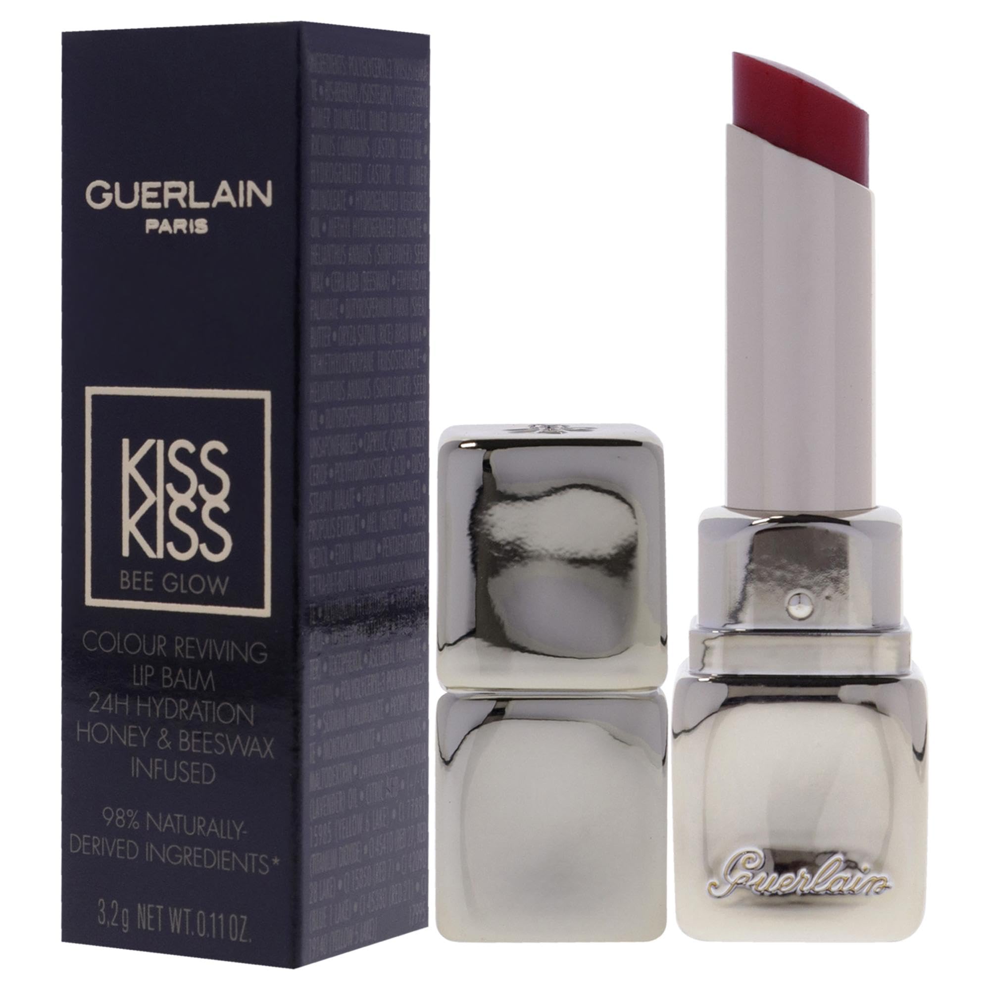 Guerlain By Guerlain Kisskiss Bee Glow Lip Balm - # 775 Poppy Glow --32G011Oz(D0102H5Frit)