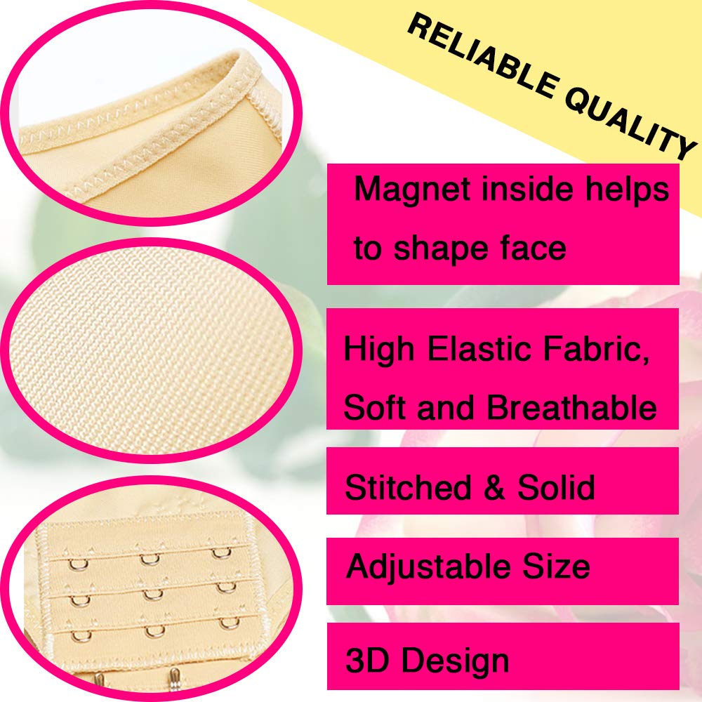 Reusable Chin Slimming Strap Face Lift Tape V Line Lifting Face Mask Double Chin Reducer Face Neck Slimmer Jawline Shaper Anti S