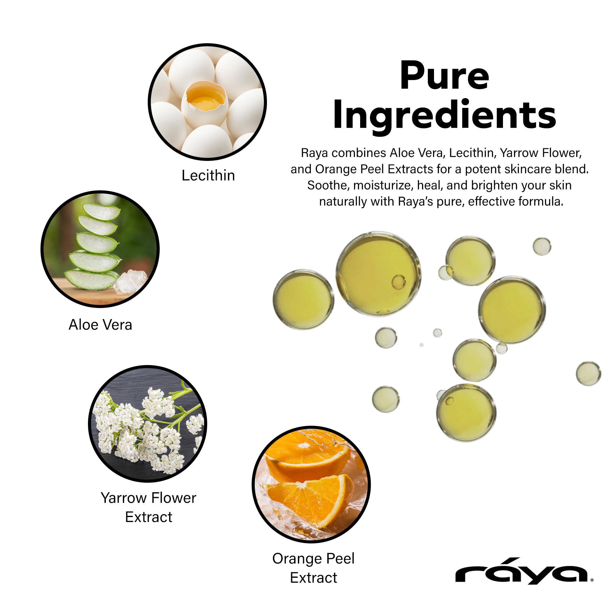 RAYA Advanced Anti-Aging Face Serum | Radiance-Boosting, Lightening Serum for All Skin Types | Vitamin C Skincare for Discolorat