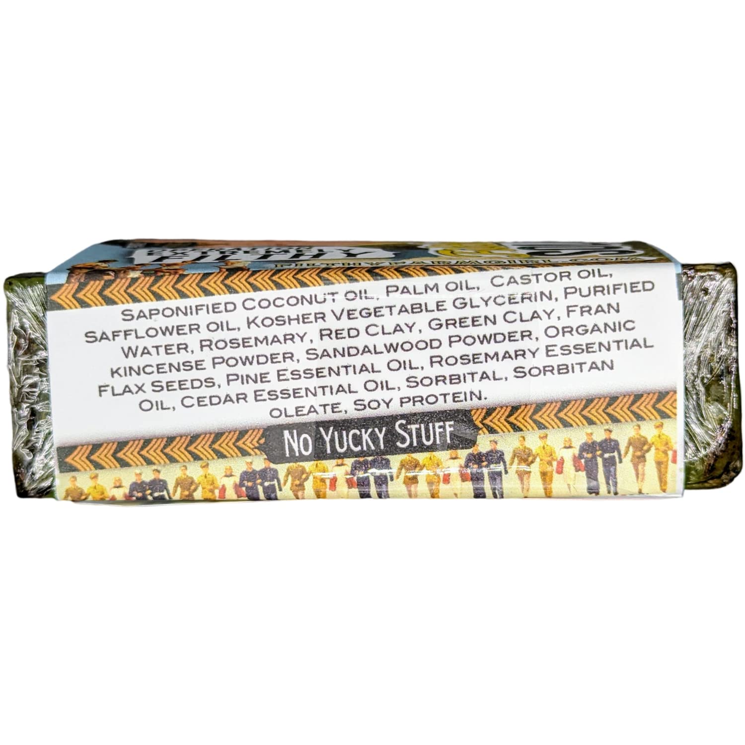 Filthy Soldier all natural glycerin BAR SOAP Sandalwood Pine Rosemary Cedar