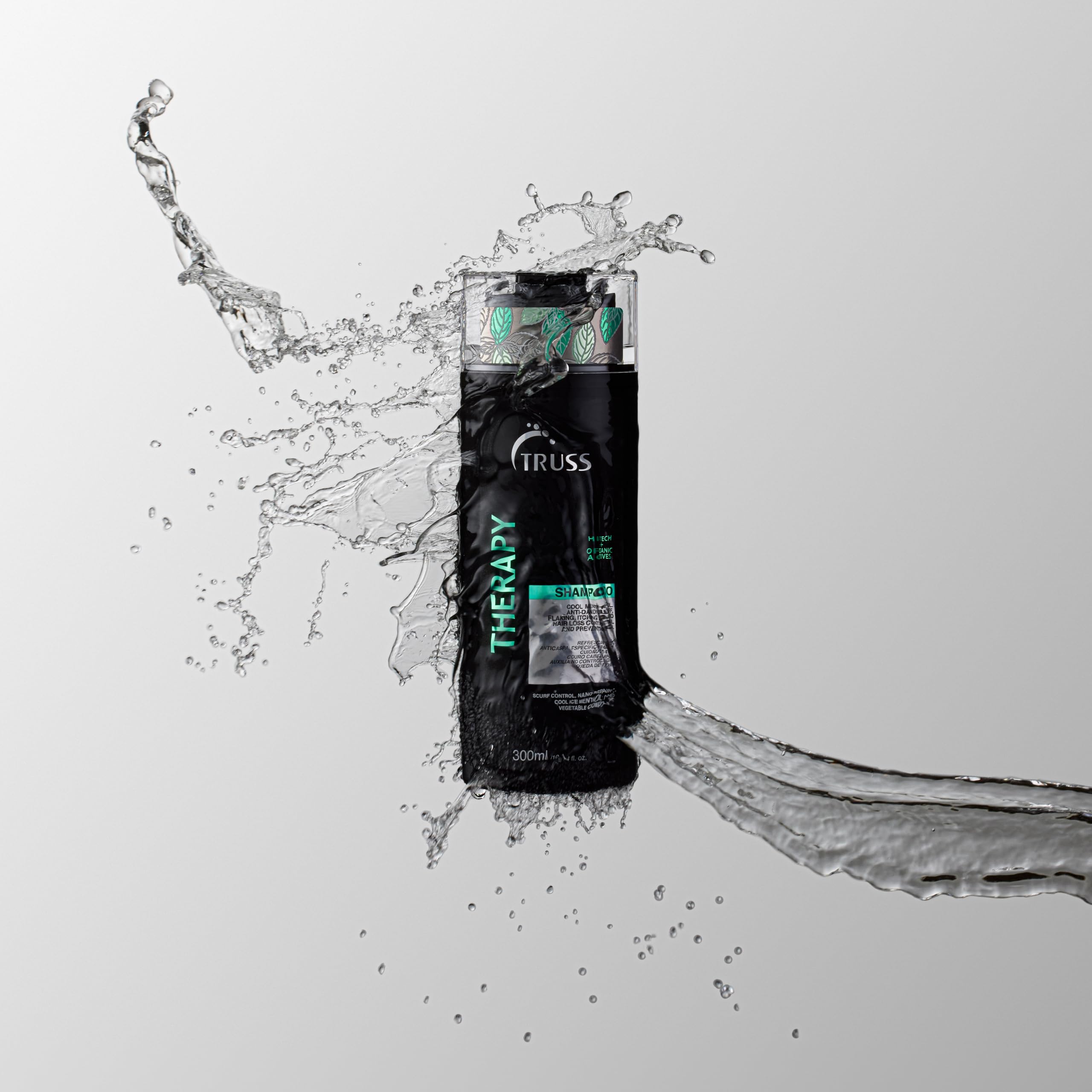 TRUSS Therapy Shampoo - Anti Dandruff Shampoo + Dry Scalp Treatment - Help Prevent Hair Loss and Reduce Oiliness While Protectin