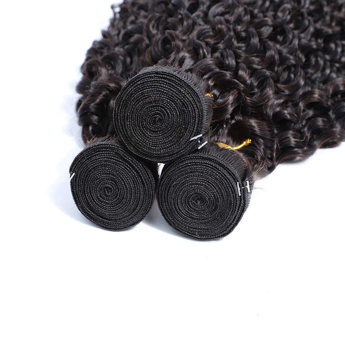 Selina Kinky Curly Brazilian Curly Hair Bundles Unprocessed Remy Hair Extensions Brazilian Virgin Human Hair 100 Gram/Bundle Nat