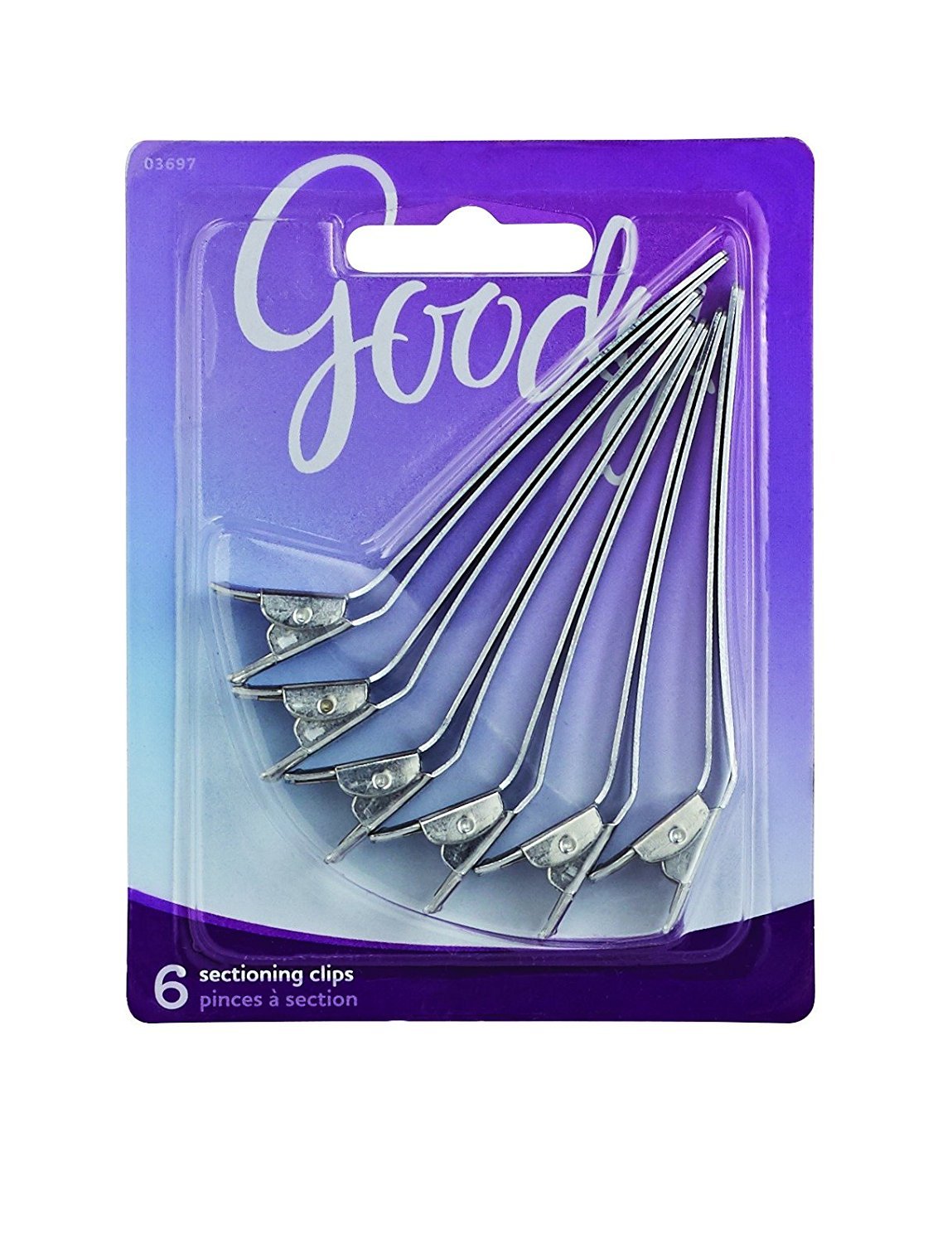 Goody Aluminum Sectioning Clips - 6 CT, Silver