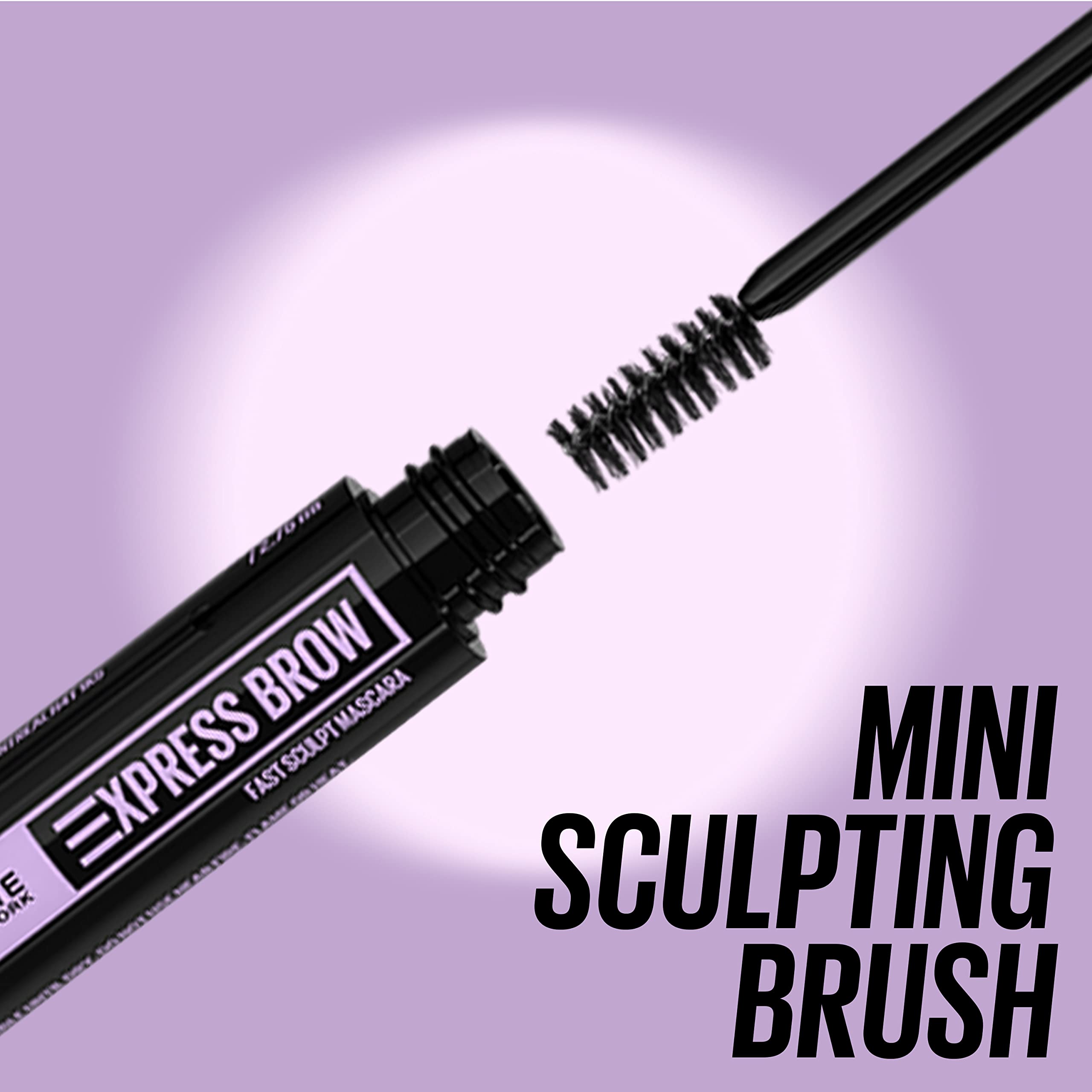 Maybelline Brow Fast Sculpt, Shapes Eyebrows, Eyebrow Mascara Makeup, Warm Brown, 0.09 Fl. Oz.