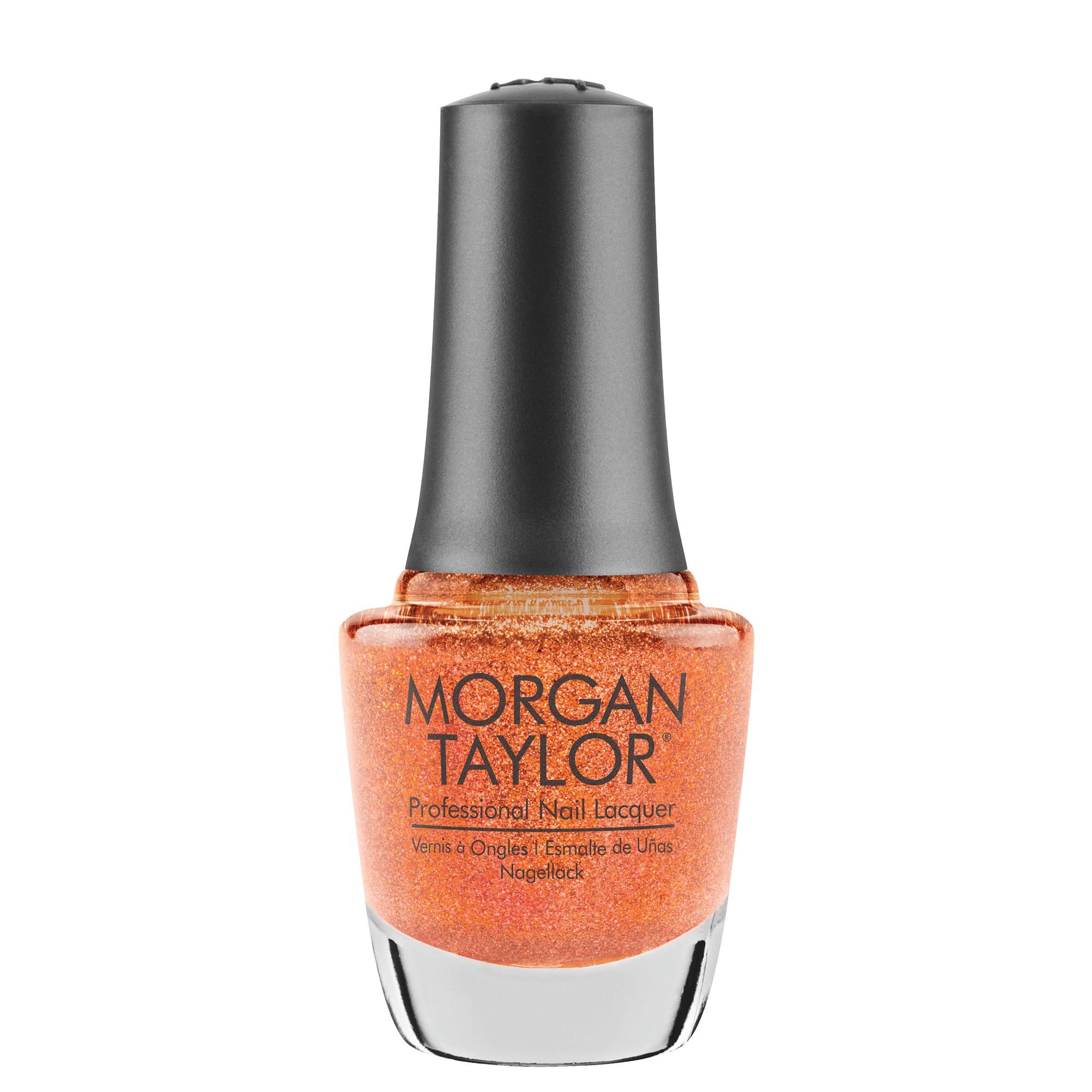 Morgan Taylor Nail Lacquer (Sunrise And The City) Orange Nail Polish, Finger Nail Polish, Long Lasting Nail Polish, Orange Nail 