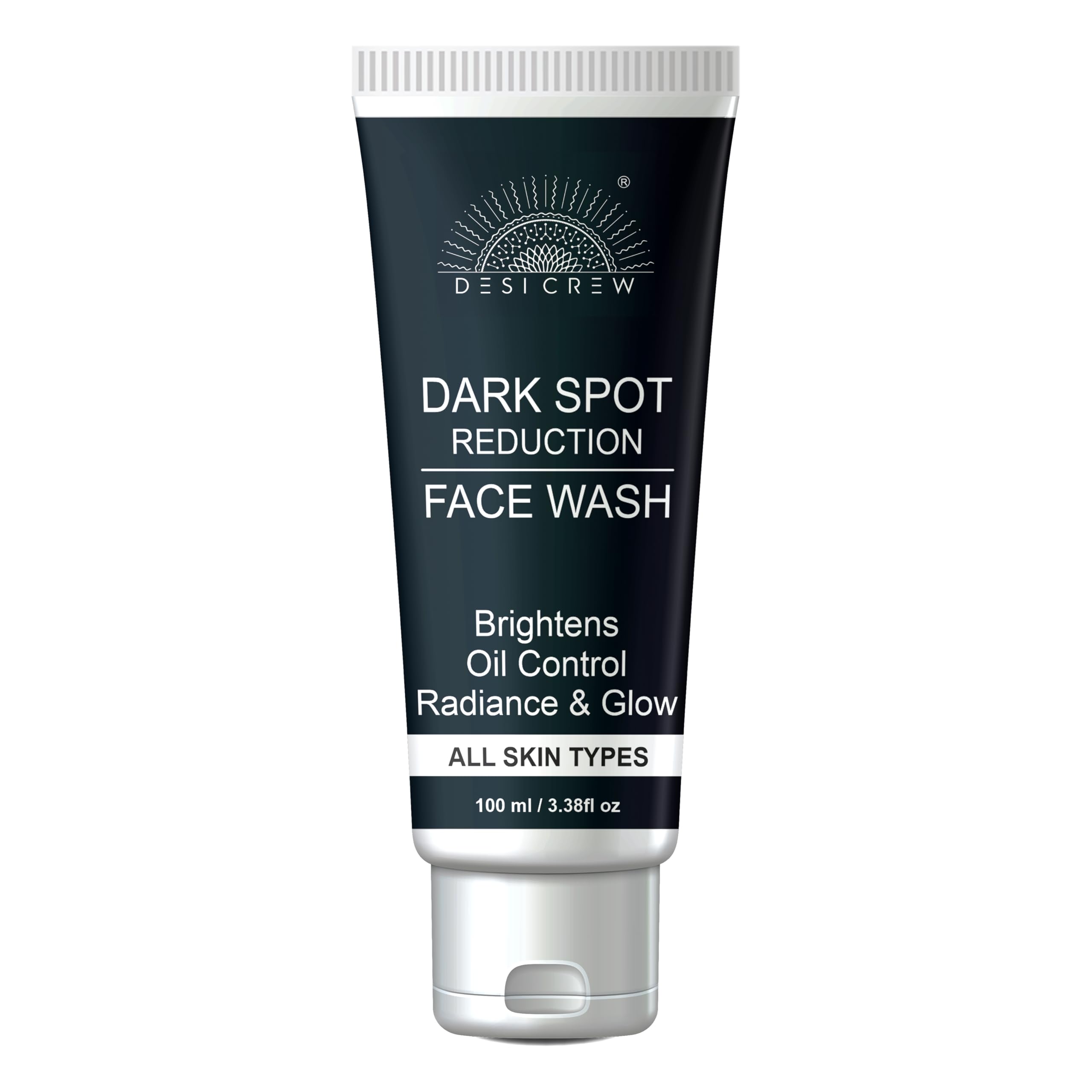 Desi Crew Dark Spot Reduction, Pigmentation, Anti Ageing And Blemishes & Glow Suitable For All Skin Types Face Wash (100 Ml)