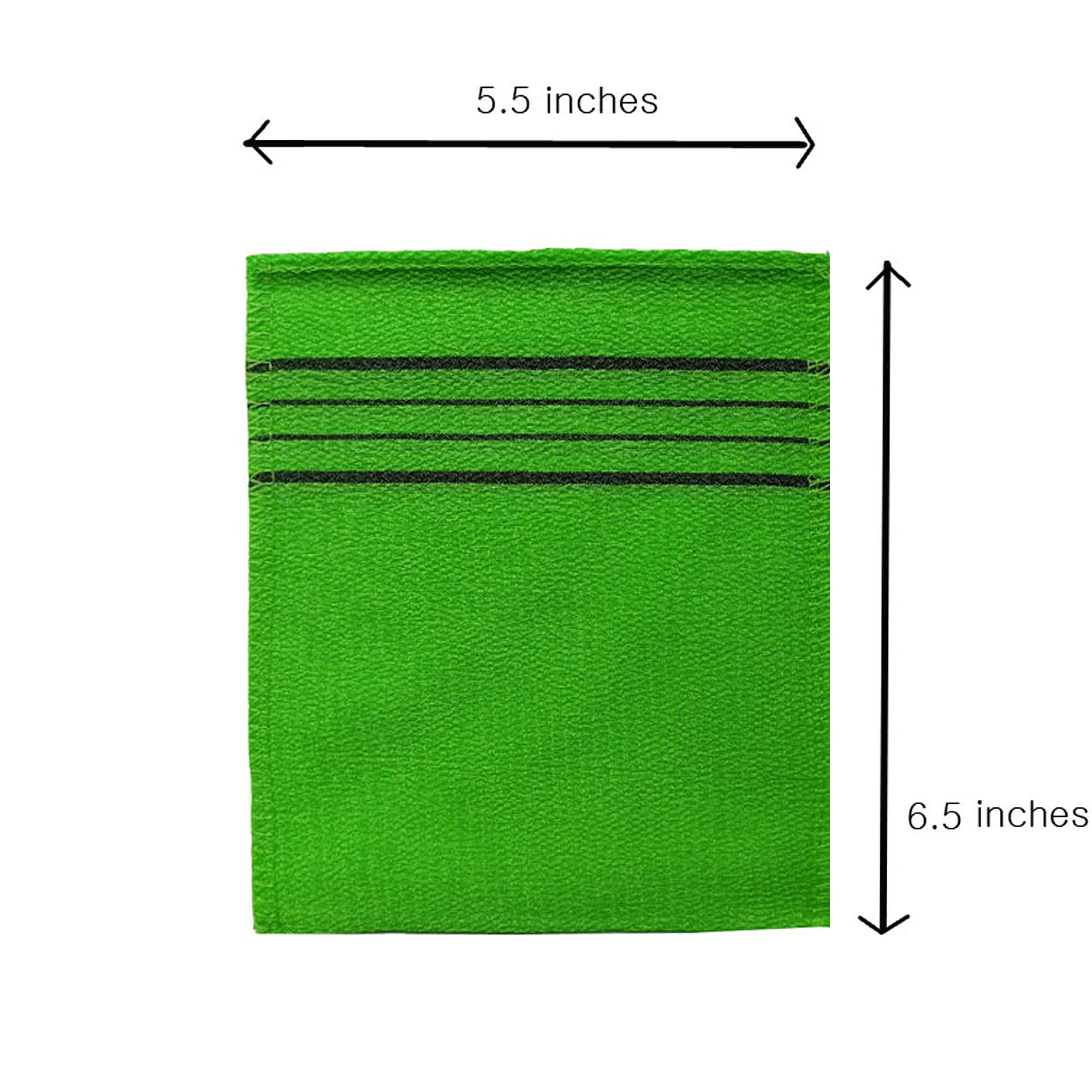 Nopigo Korean Asian Exfoliating Bath Washcloth Mitt For Remove Dead Skin.Exfoliating Body Scrubber.Exfoliating Gloves For Body S