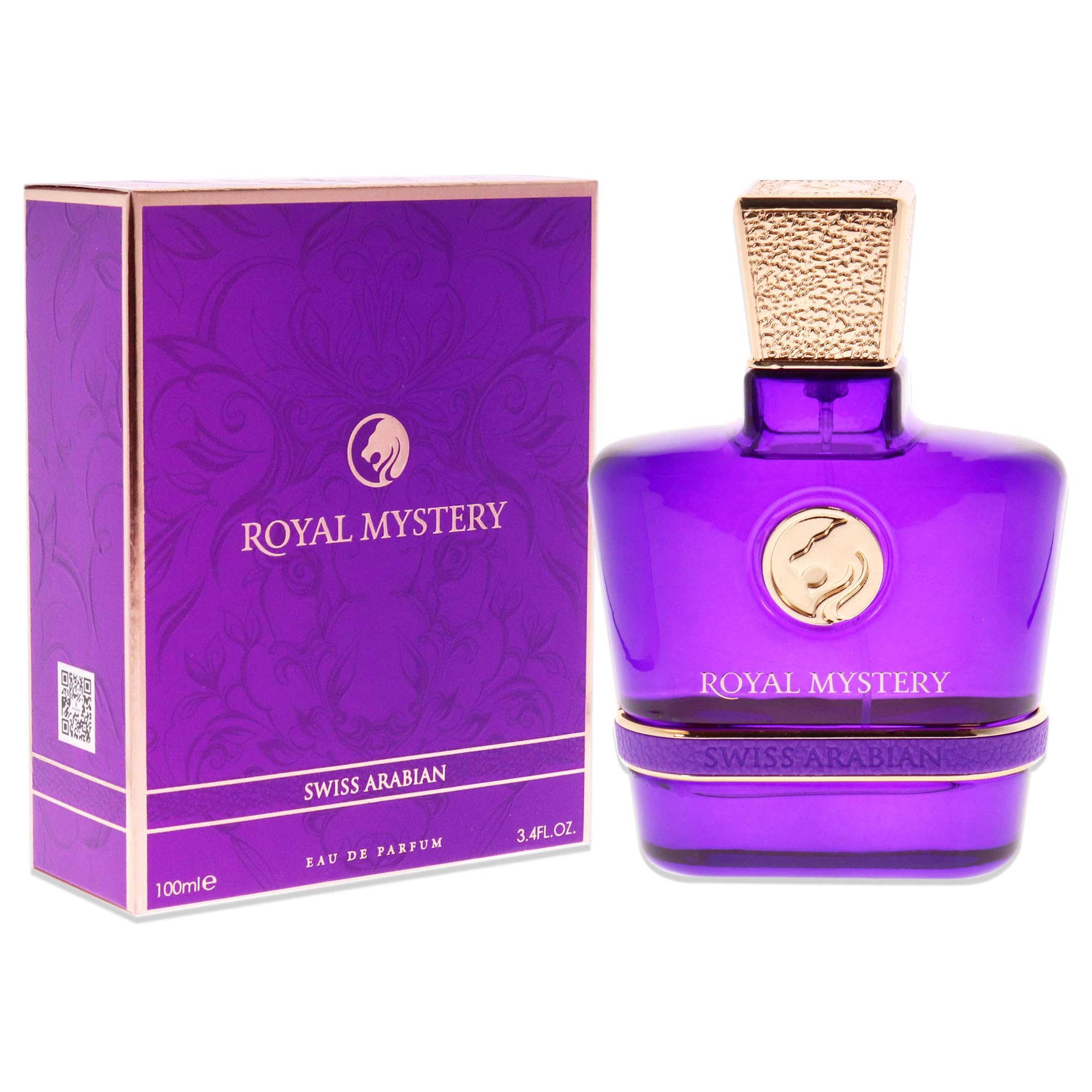 Swiss Arabian Royal Mystery - Luxury Products From Dubai - Long Lasting And Addictive Personal Edp Spray Fragrance - A Seductive