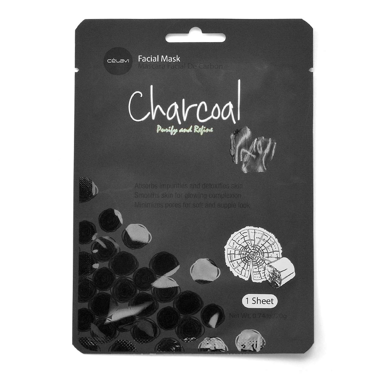 Celavi Essence Facial Face Mask Paper Sheet Korea Skin Care Moisturizing 6 Packs For Each 6 Flavors (New) K-Beauty Skincare 36 M