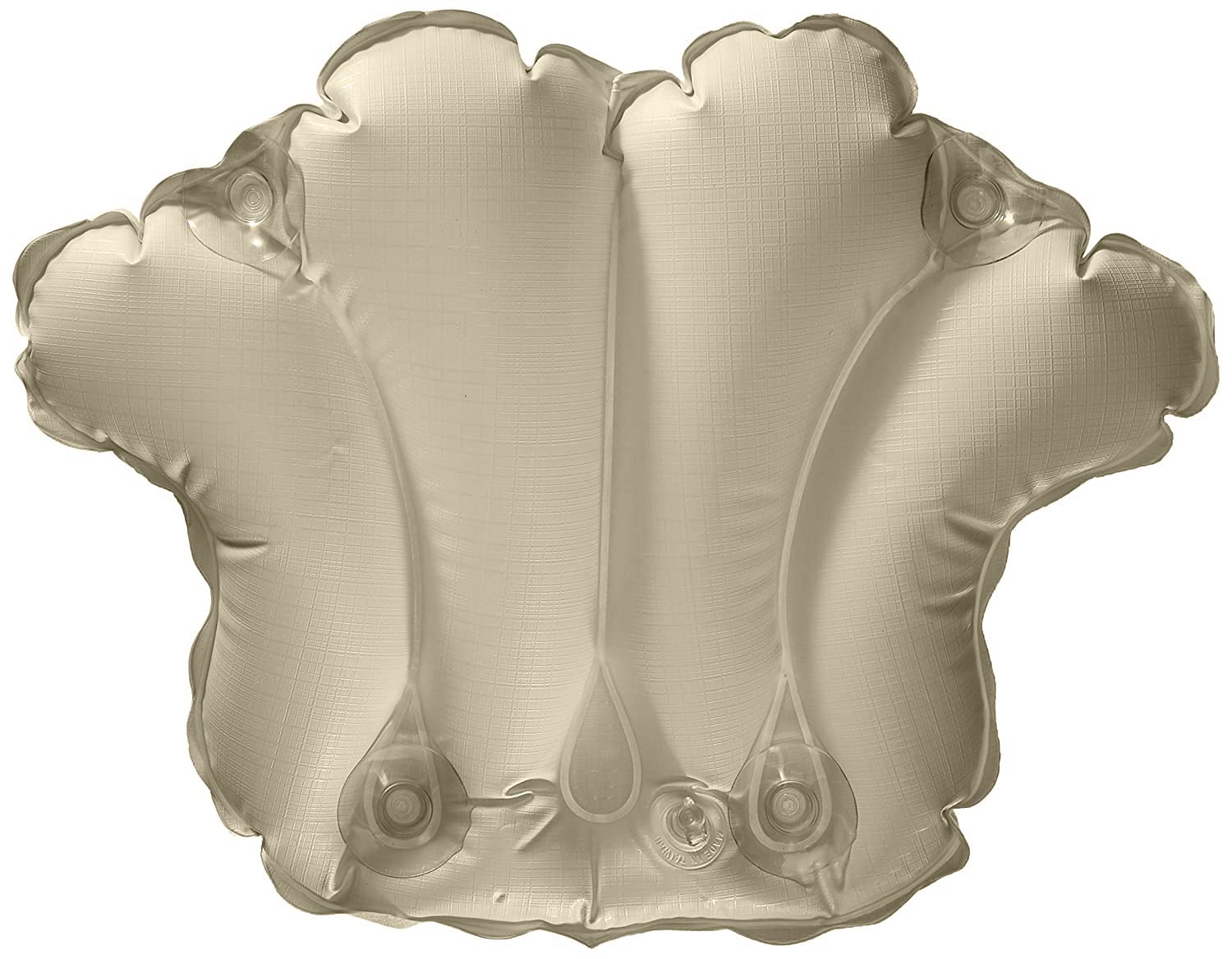 Aquasentials Inflatable Bath Pillow - Terry Cloth (Light Tan)