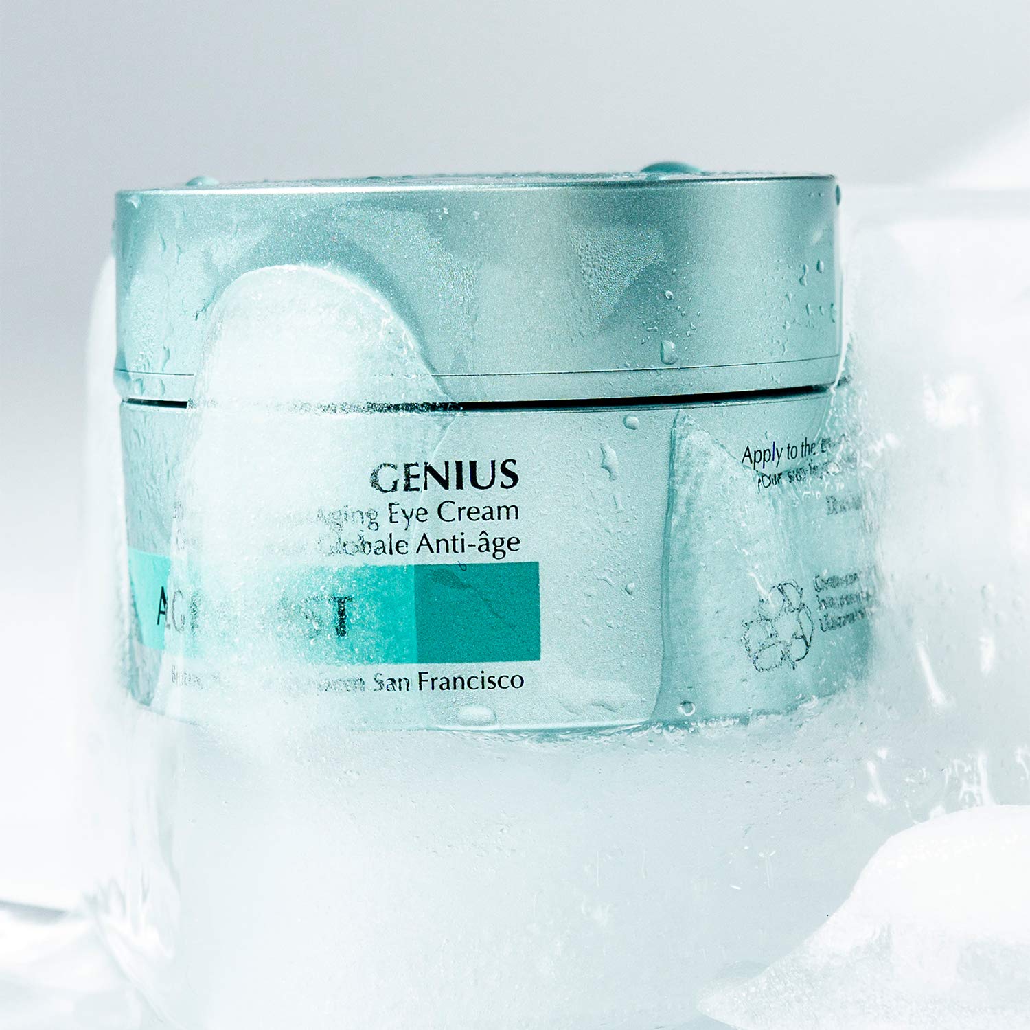 Algenist Genius Ultimate Anti-Aging Eye Cream - Vegan Firming & Smoothing Under Eye Cream With Microalgae Oil & Collagen - Non-C