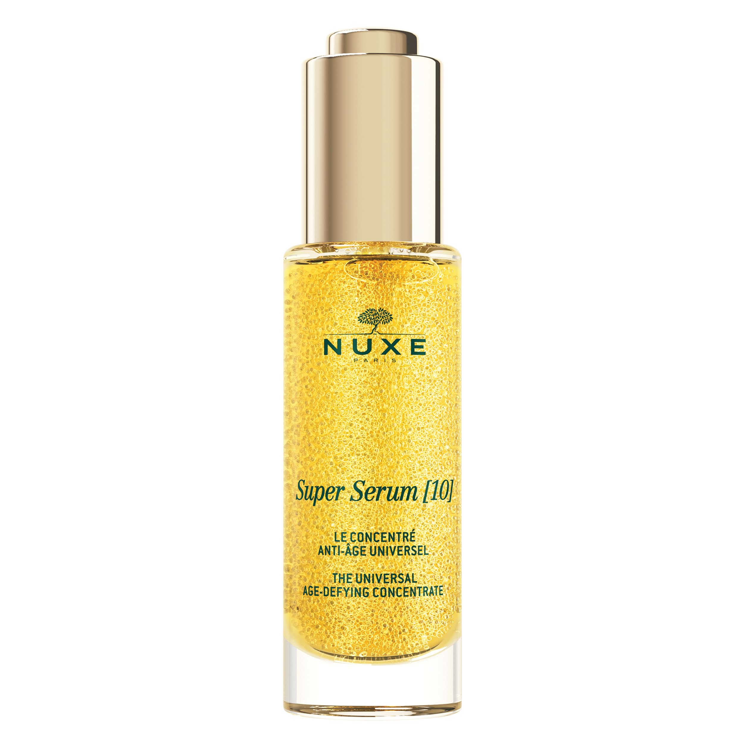 Nuxe Super Serum 10] - Powerful Anti-Aging Correction Of Wrinkles, Firmness, & Dark Spots Hyaluronic Acid And Niacinamide, 1 Fl