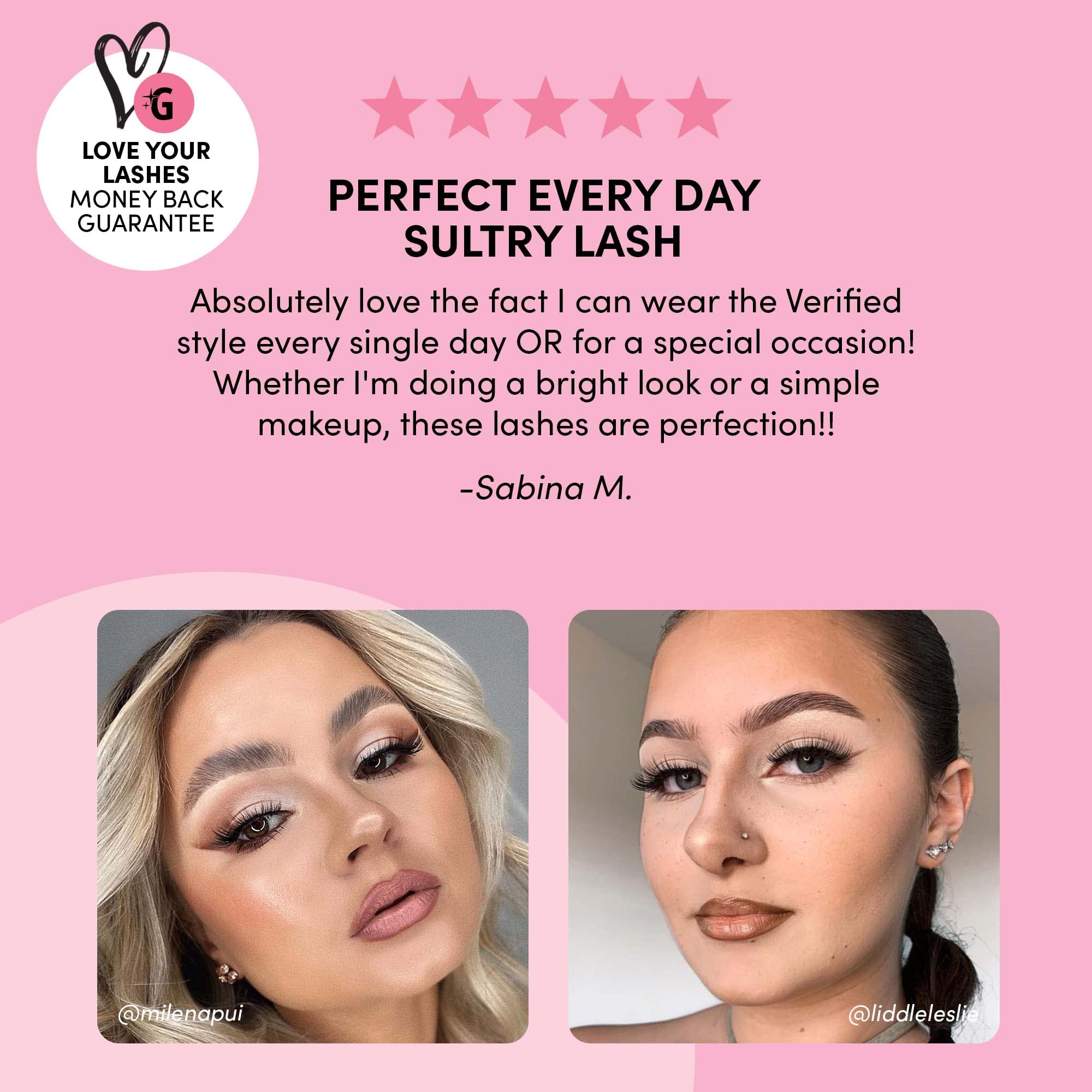 Glamnetic Magnetic Eyelashes - Verified | Long Magnetic Lashes, 60 Wears Reusable Volume Faux Mink Lashes, Dramatic Cat Eye - 1