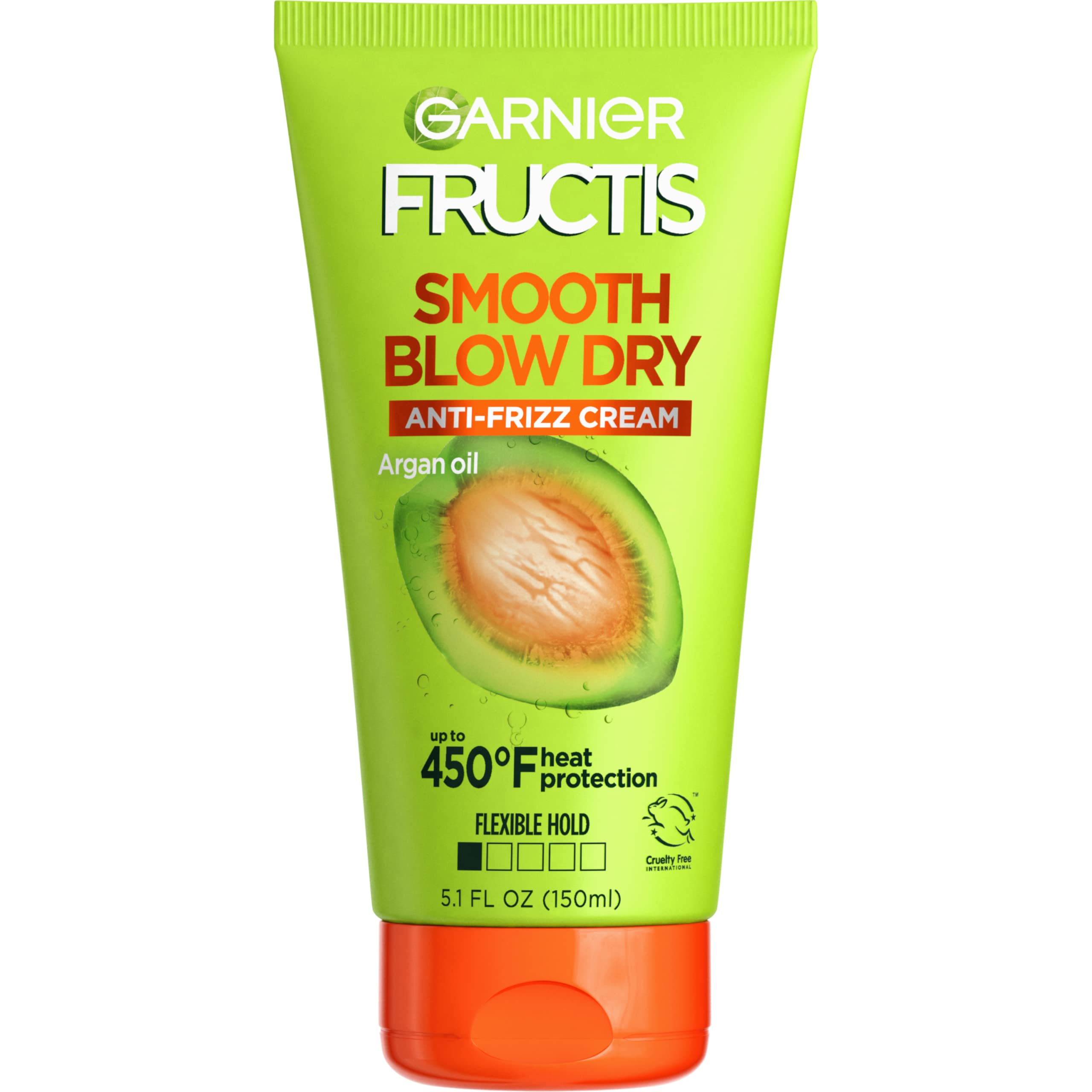 Garnier Fructis Style Smooth Blow Dry AntiFrizz Cream, 5.1 fl. oz.